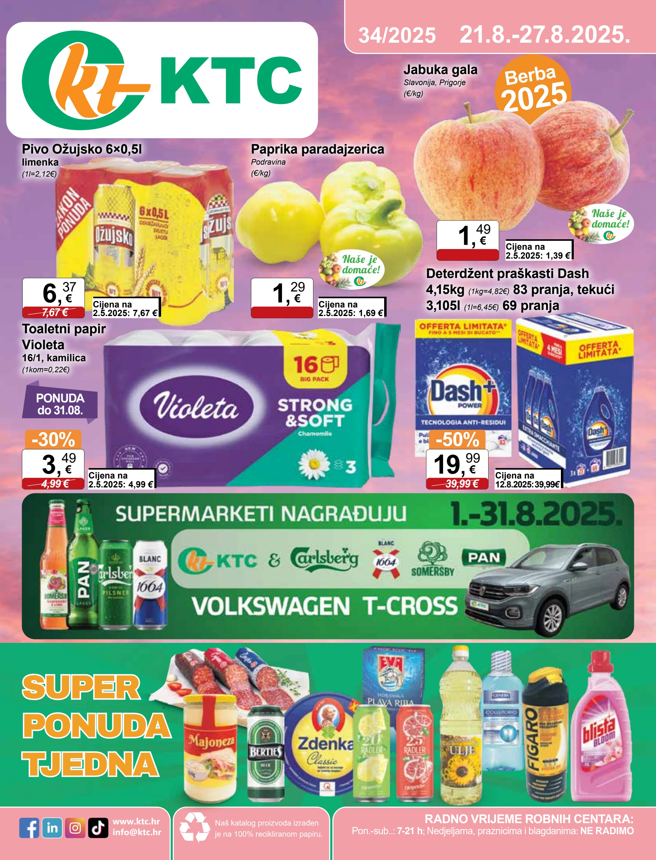 ktc - Prelistajte katalog KTC, vrijedi od 21.08. do 27.08.