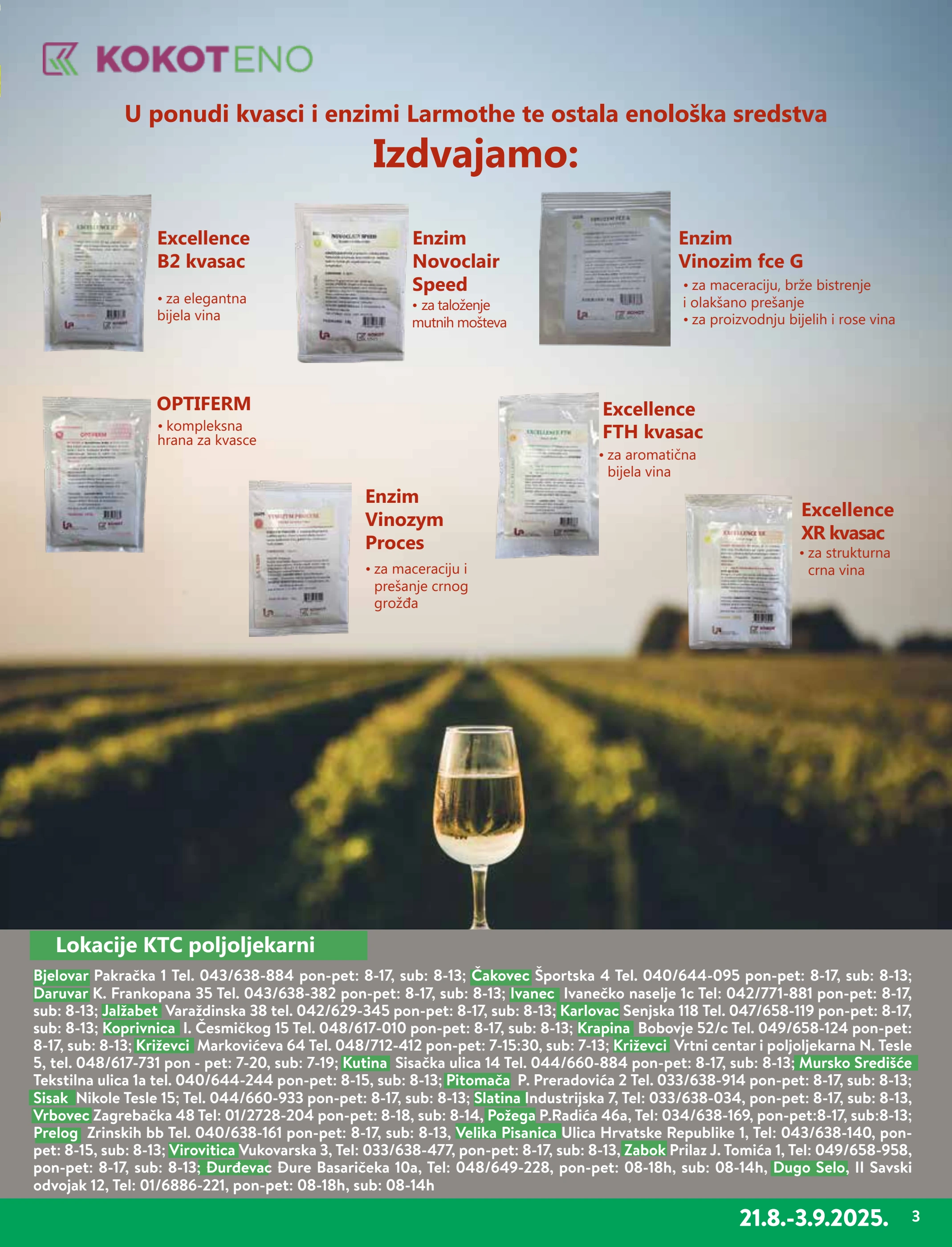 ktc - Prelistajte katalog KTC - Poljoljekarne, vrijedi od 21.08. do 03.09. - page: 3