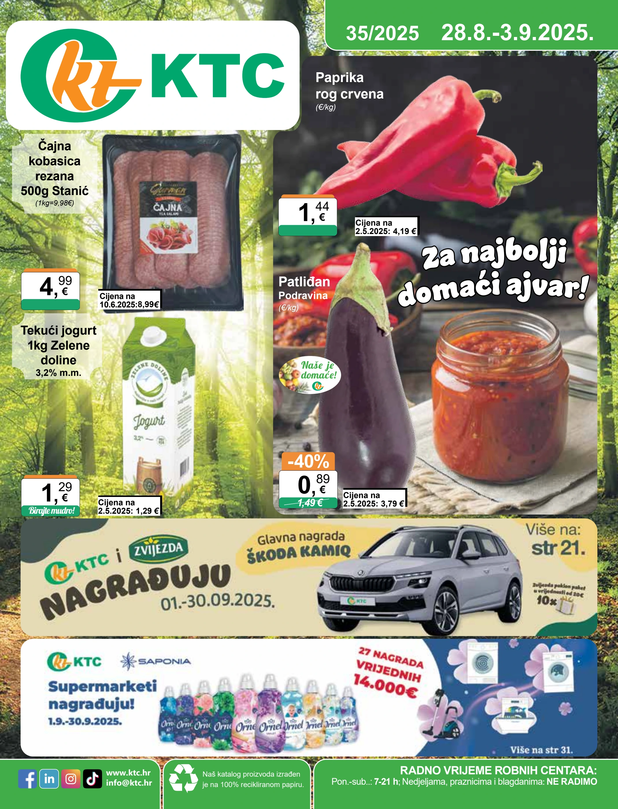 ktc - Prelistajte katalog KTC, vrijedi od 28.08. do 03.09.