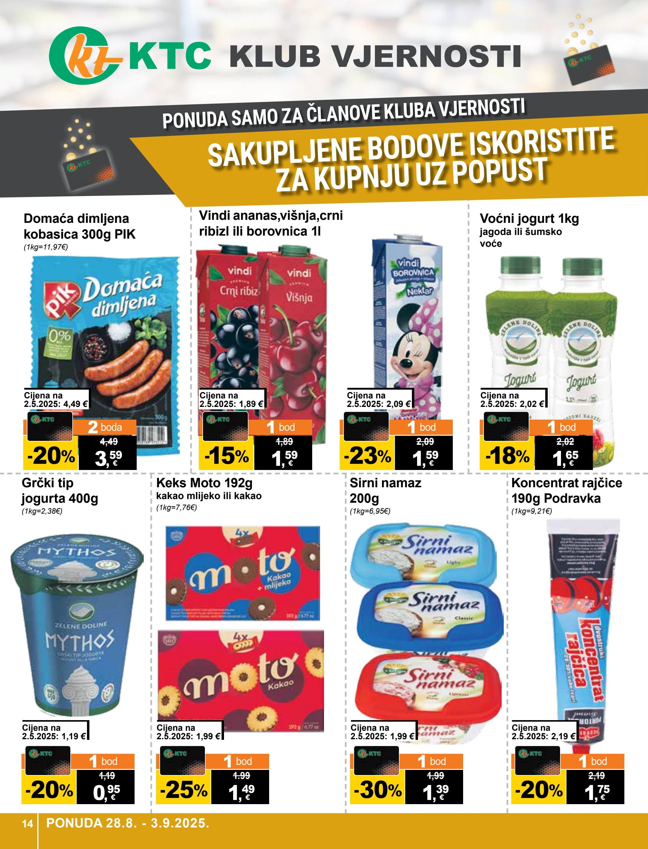 ktc - Prelistajte katalog KTC, vrijedi od 28.08. do 03.09. - page: 14