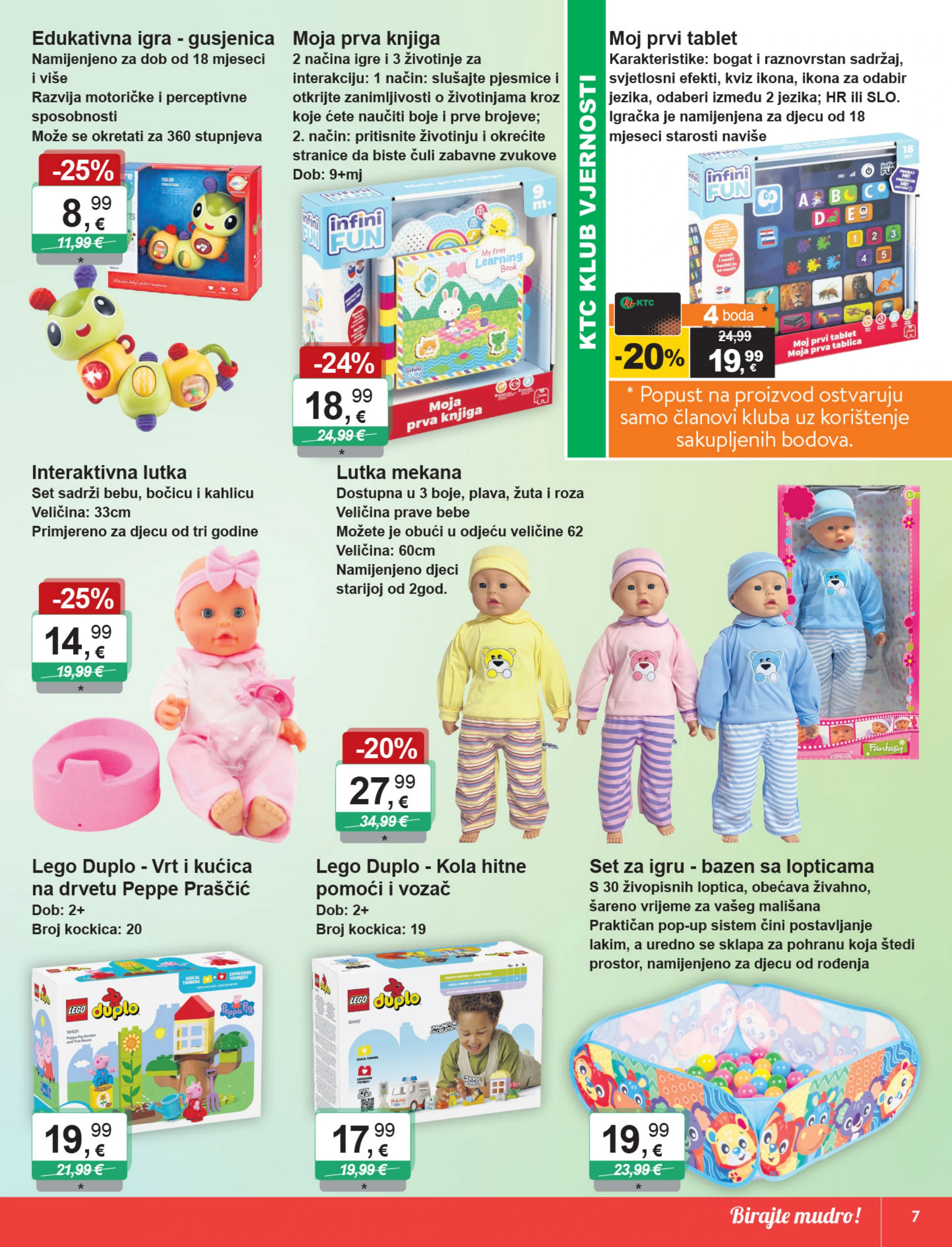 ktc - Prelistajte katalog KTC - Igračke i tekstil, vrijedi od 17.09. do 30.09. - page: 7