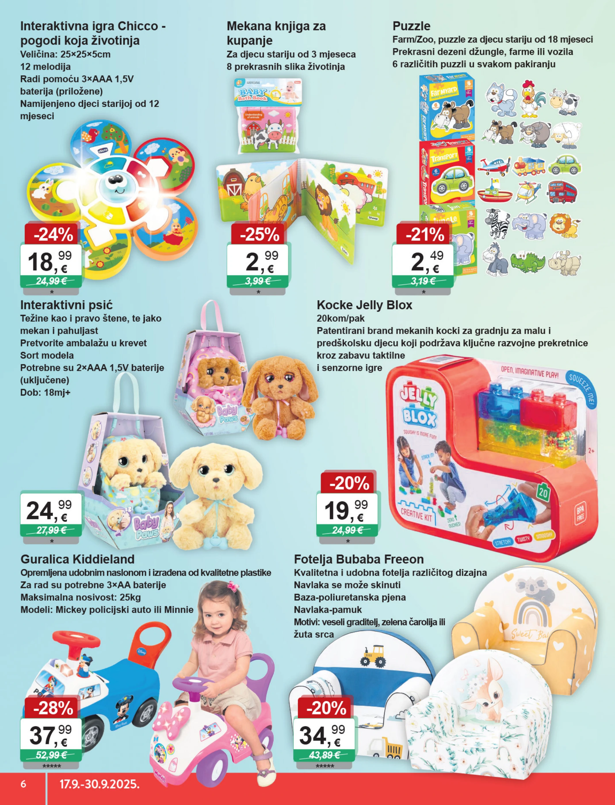 ktc - Prelistajte katalog KTC - Igračke i tekstil, vrijedi od 17.09. do 30.09. - page: 6