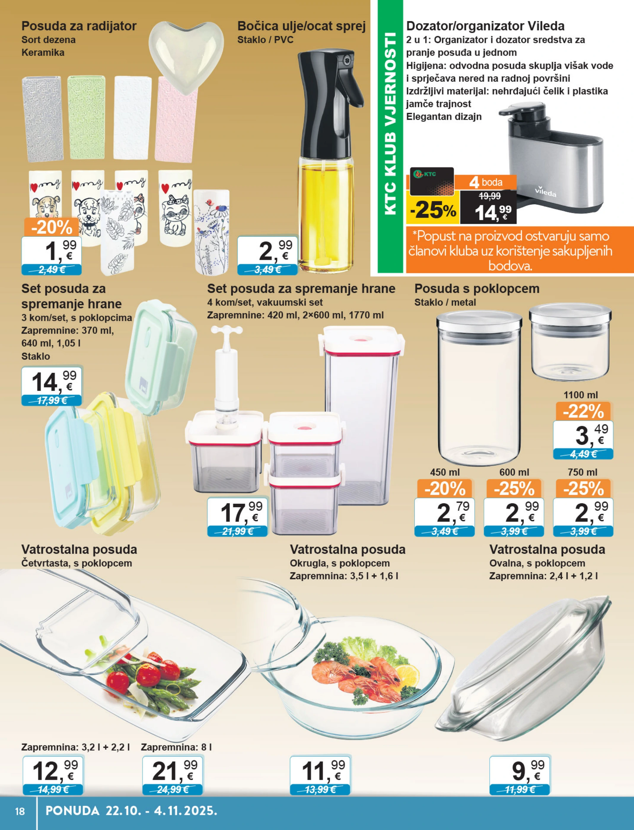 ktc - Prelistajte katalog KTC - Tehnika i posude, vrijedi od 22.10. do 04.11. - page: 18