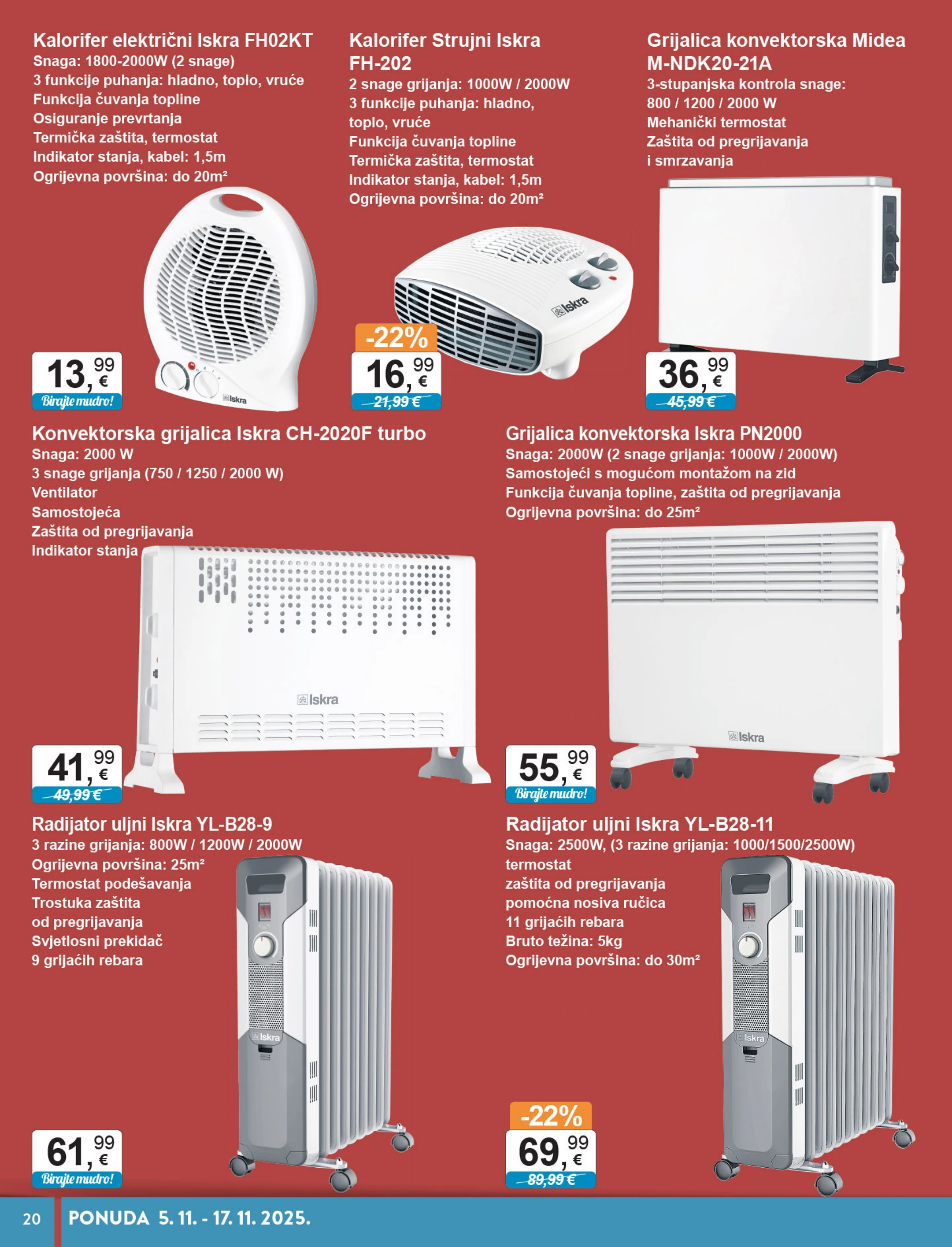 ktc - Prelistajte katalog KTC - Tehnika i posude, vrijedi od 05.11. do 17.11. - page: 20