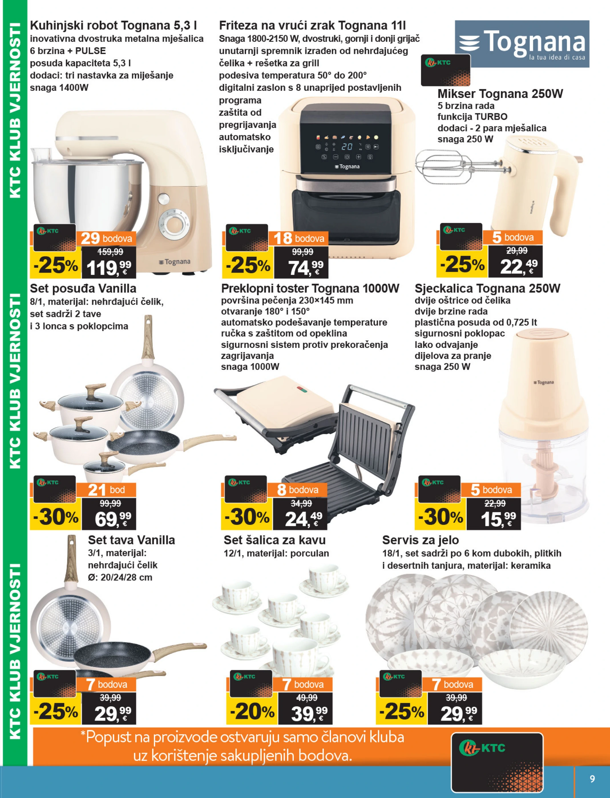 ktc - Prelistajte katalog KTC - Tehnika i posude, vrijedi od 05.11. do 17.11. - page: 9