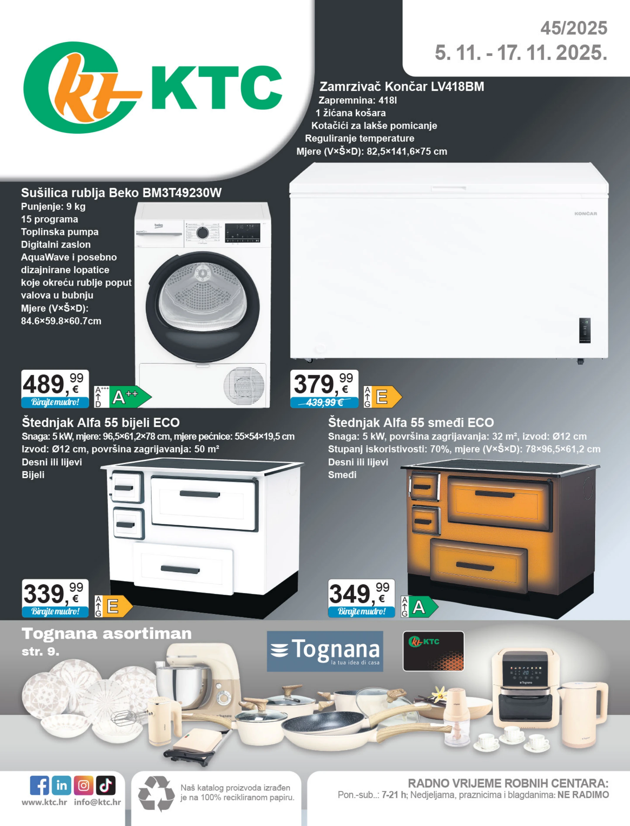 ktc - Prelistajte katalog KTC - Tehnika i posude, vrijedi od 05.11. do 17.11.