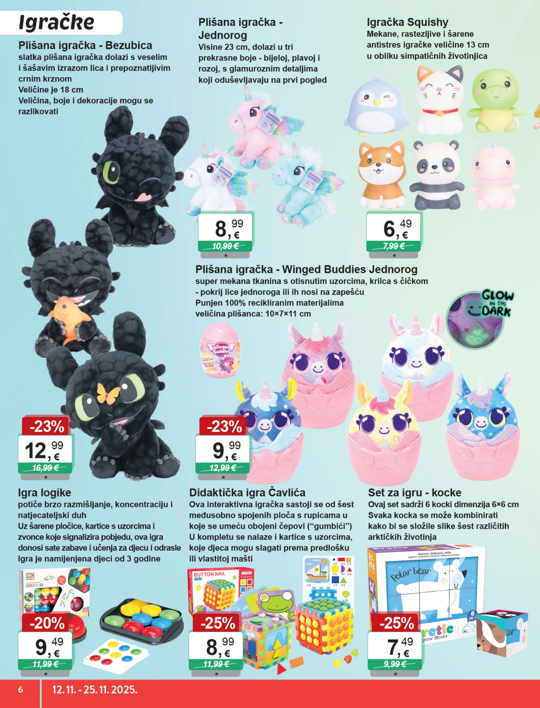 ktc - Prelistajte katalog KTC - Igračke, tekstil i advent, vrijedi od 12.11. do 25.11. - page: 6
