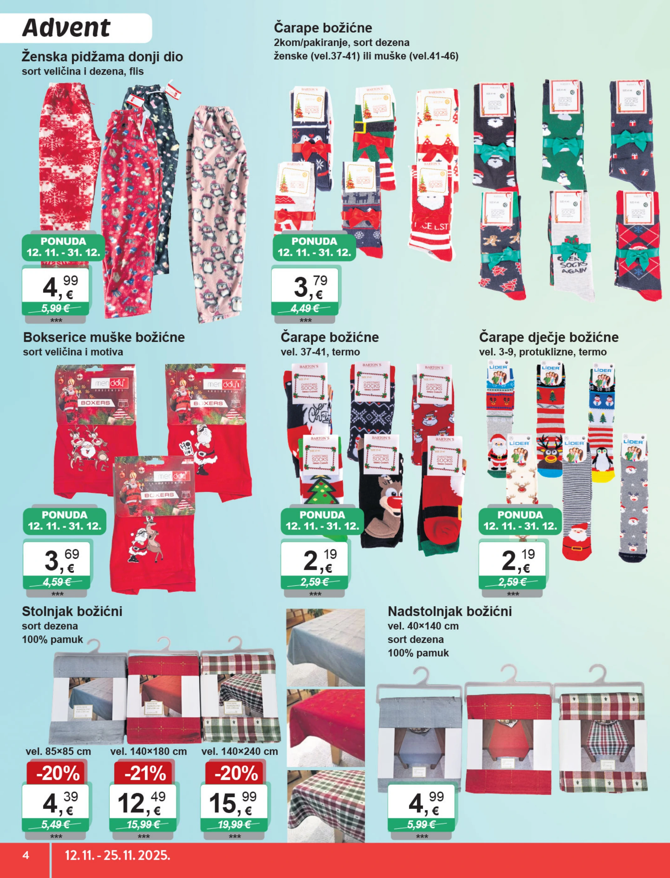 ktc - Prelistajte katalog KTC - Igračke, tekstil i advent, vrijedi od 12.11. do 25.11. - page: 4