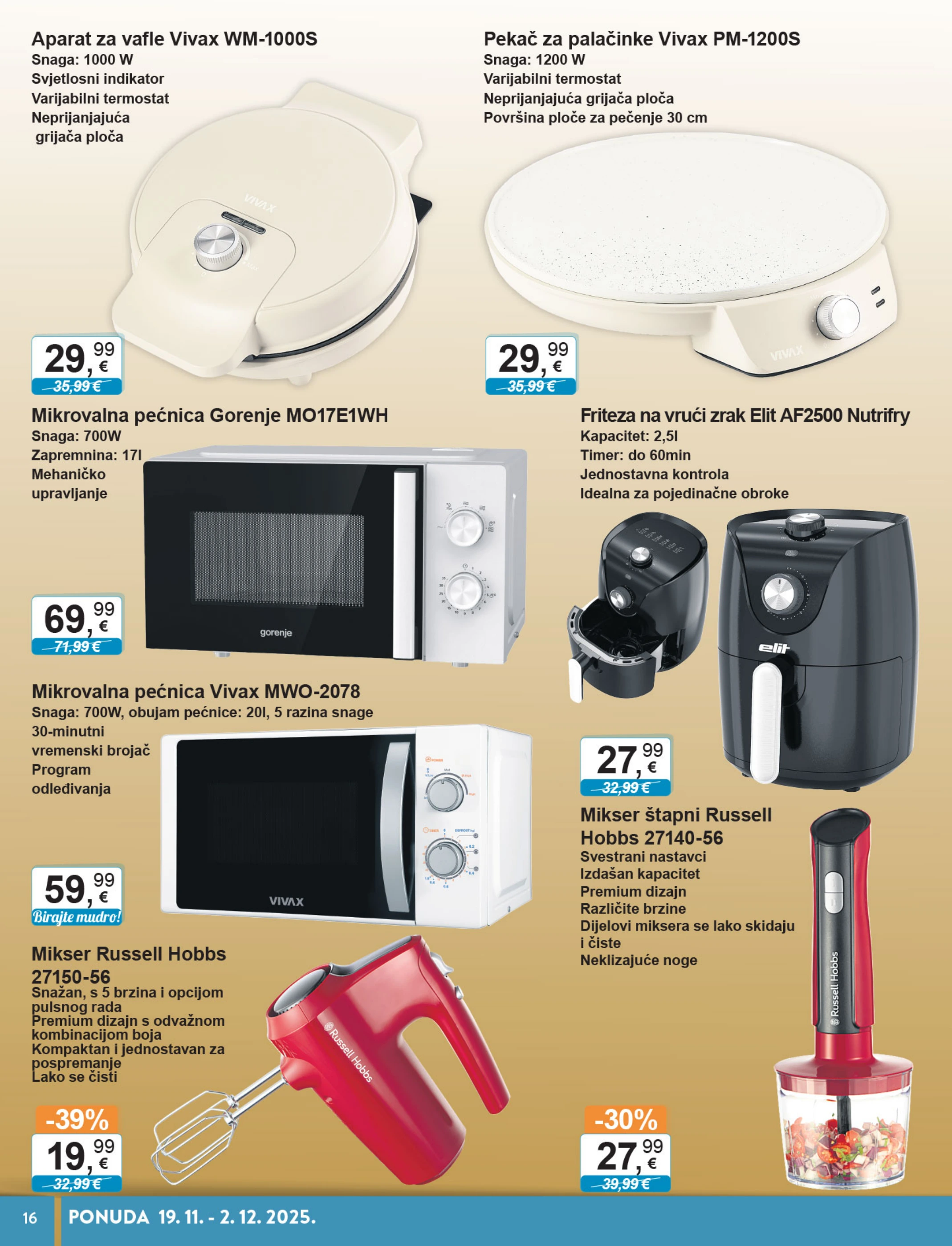 ktc - Prelistajte katalog KTC - Tehnika i posude, vrijedi od 19.11. do 02.12. - page: 16