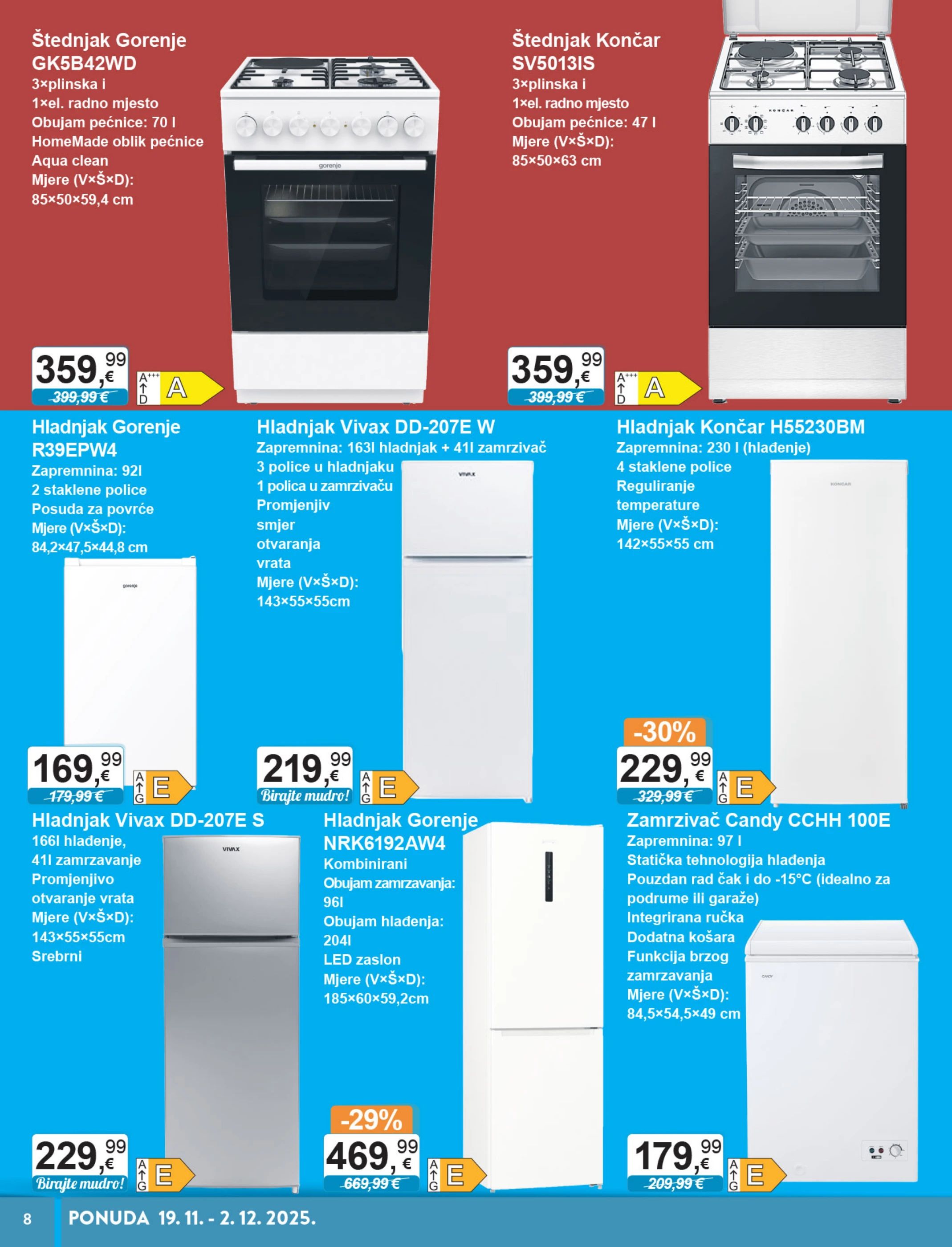 ktc - Prelistajte katalog KTC - Tehnika i posude, vrijedi od 19.11. do 02.12. - page: 8