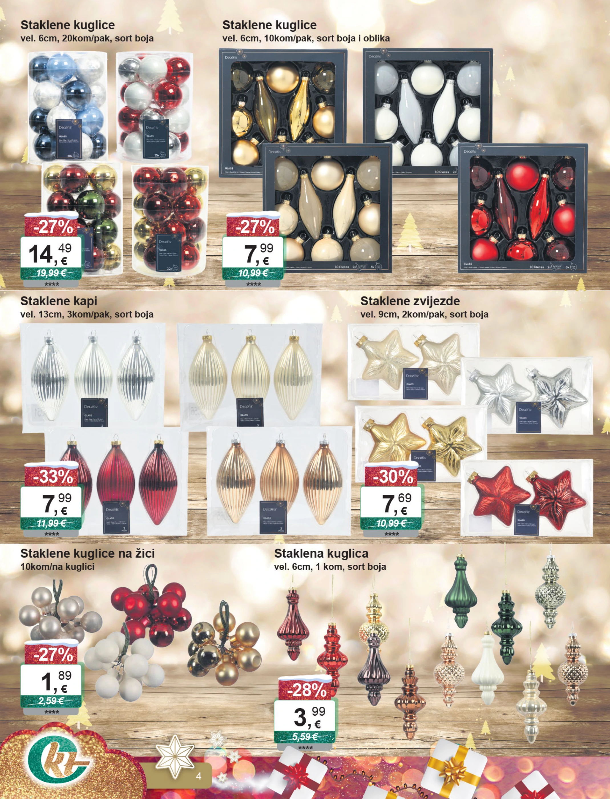 ktc - Prelistajte katalog KTC - Božićni dekoracije i tekstil, vrijedi od 26.11. do 31.12. - page: 4