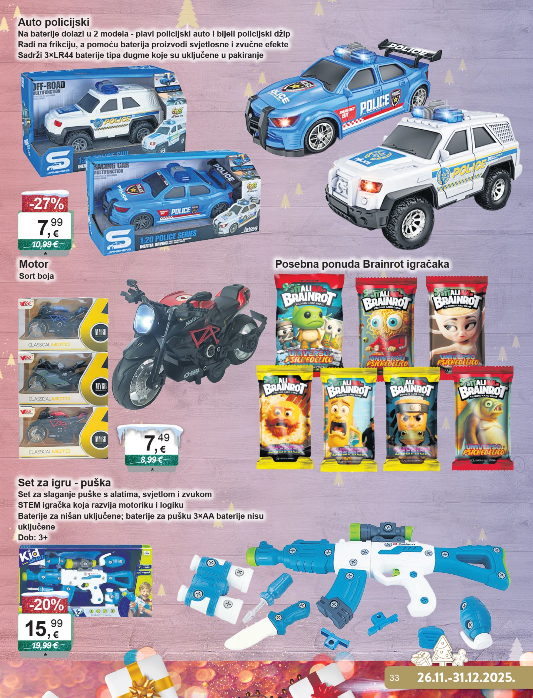 ktc - Prelistajte katalog KTC - Božićni katalog igračaka, vrijedi od 26.11. do 31.12. - page: 33