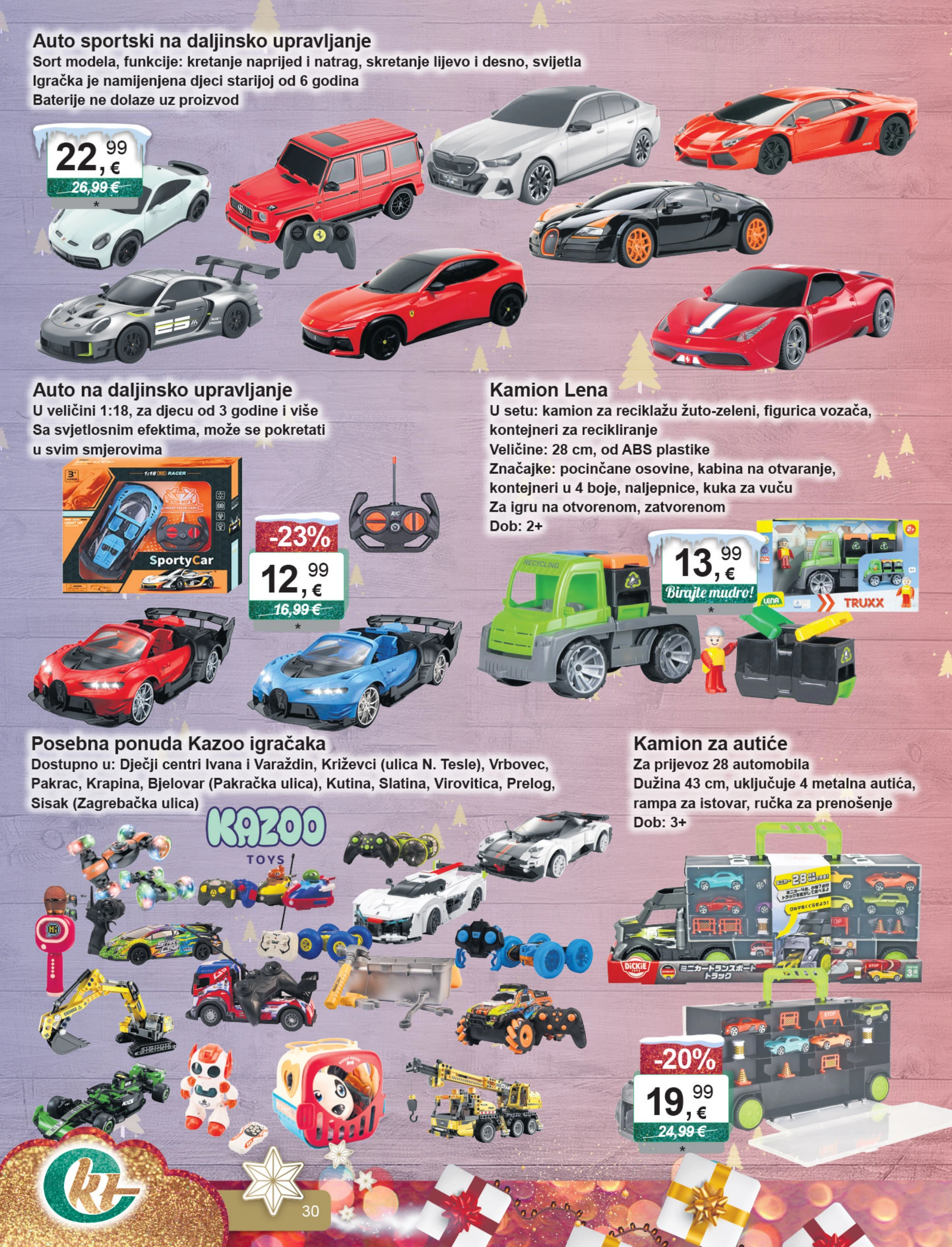 ktc - Prelistajte katalog KTC - Božićni katalog igračaka, vrijedi od 26.11. do 31.12. - page: 30