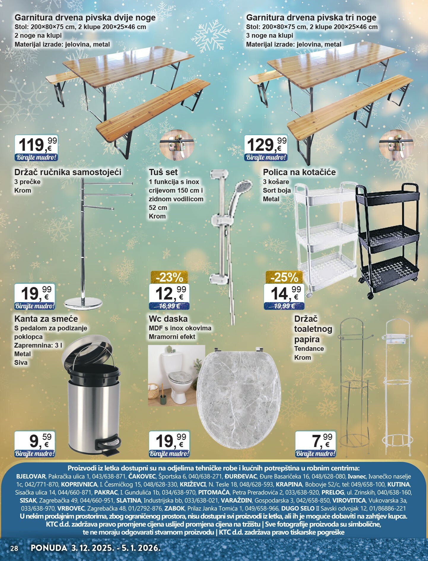 ktc - Prelistajte katalog KTC - Tehnika i posude, vrijedi od 03.12. do 05.01. - page: 28