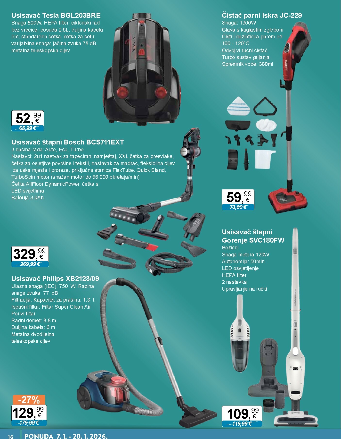 ktc - Prelistajte katalog KTC - Tehnika i posude, vrijedi od 07.01. do 20.01. - page: 16