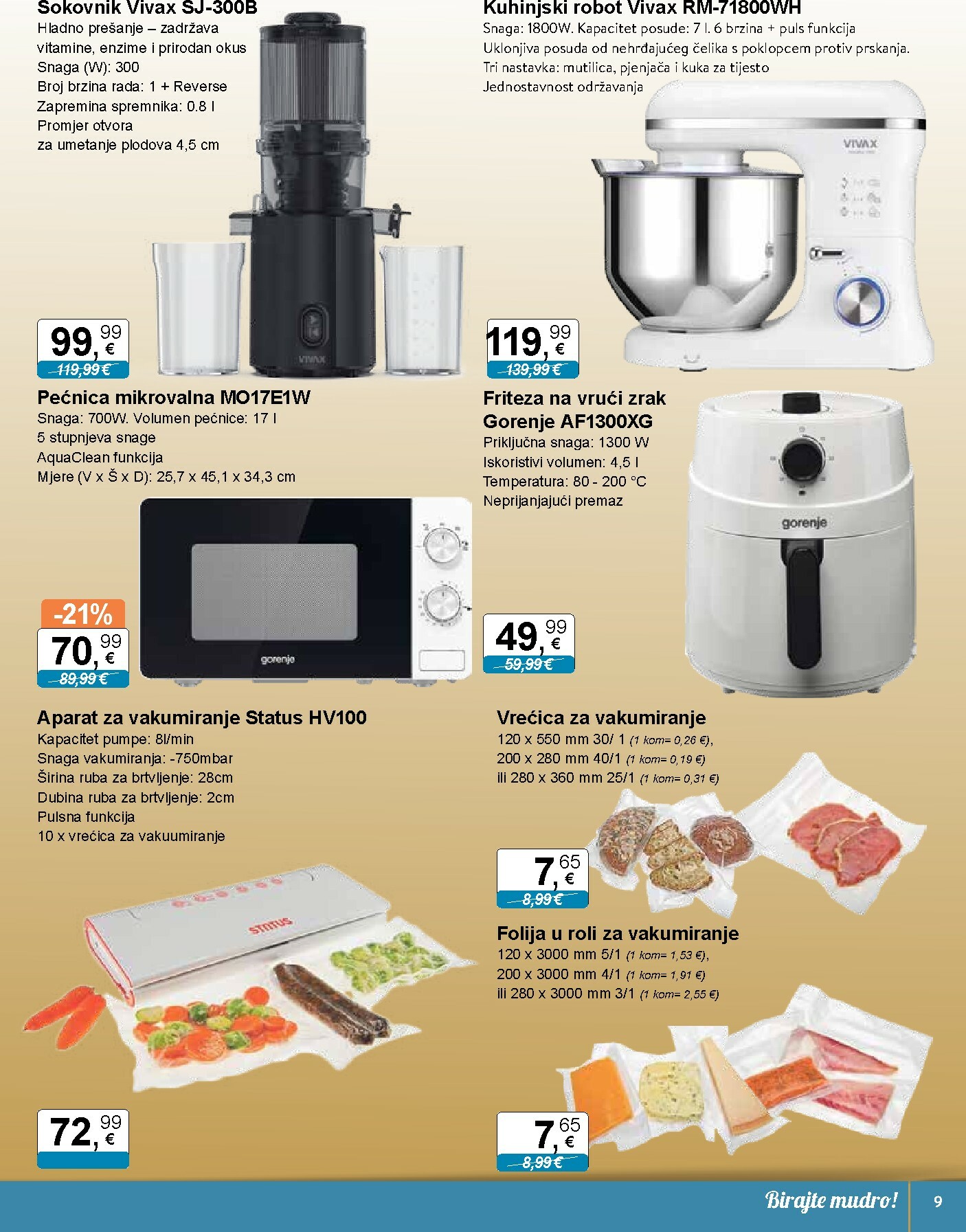 ktc - Prelistajte katalog KTC - Tehnika i posude, vrijedi od 07.01. do 20.01. - page: 9