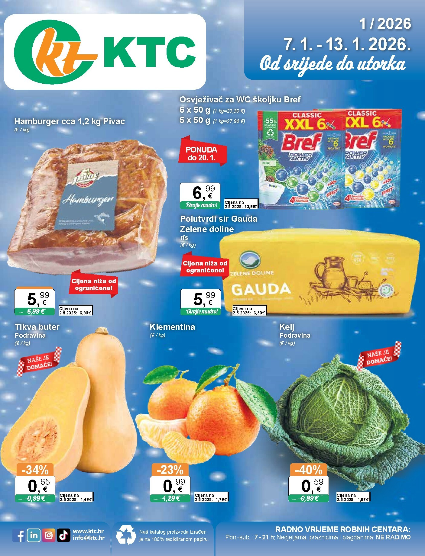 ktc - Prelistajte katalog KTC, vrijedi od 07.01. do 13.01.