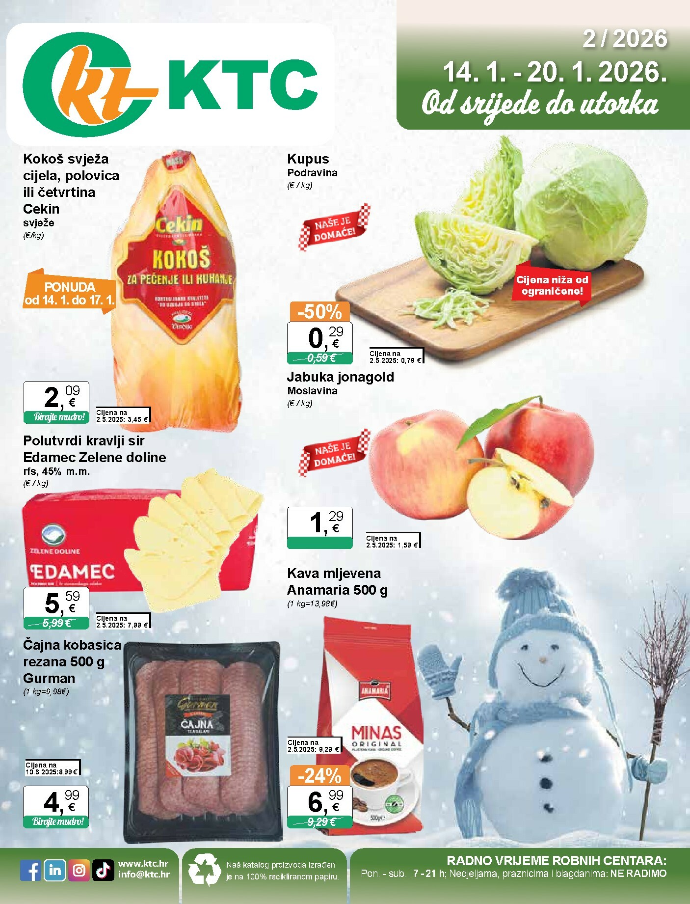 ktc - Prelistajte katalog KTC, vrijedi od 14.01. do 20.01. - page: 1