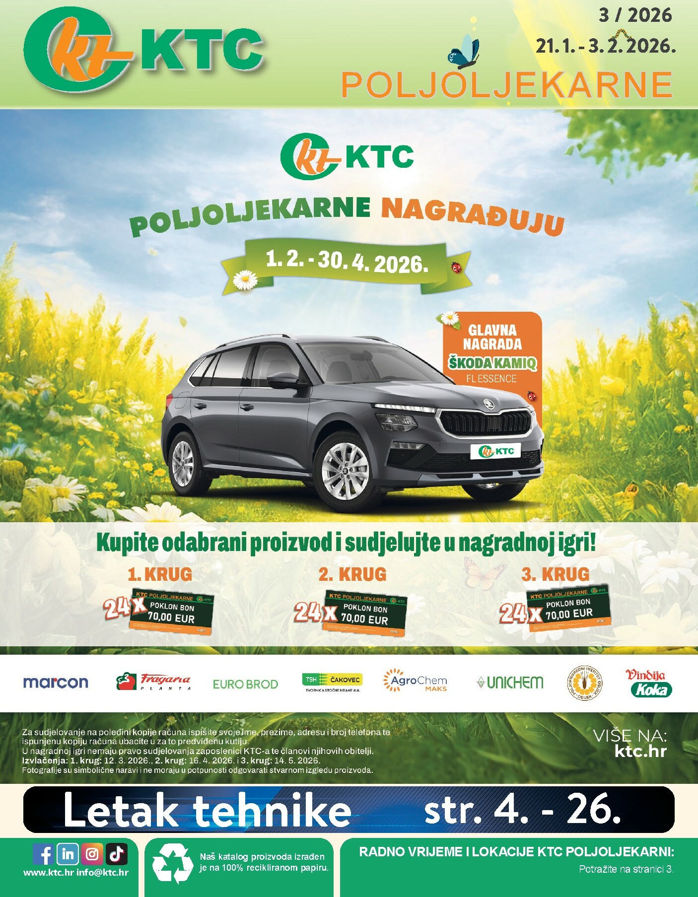 ktc - Prelistajte katalog KTC - Poljoljekarne, vrijedi od 21.01. do 03.02.