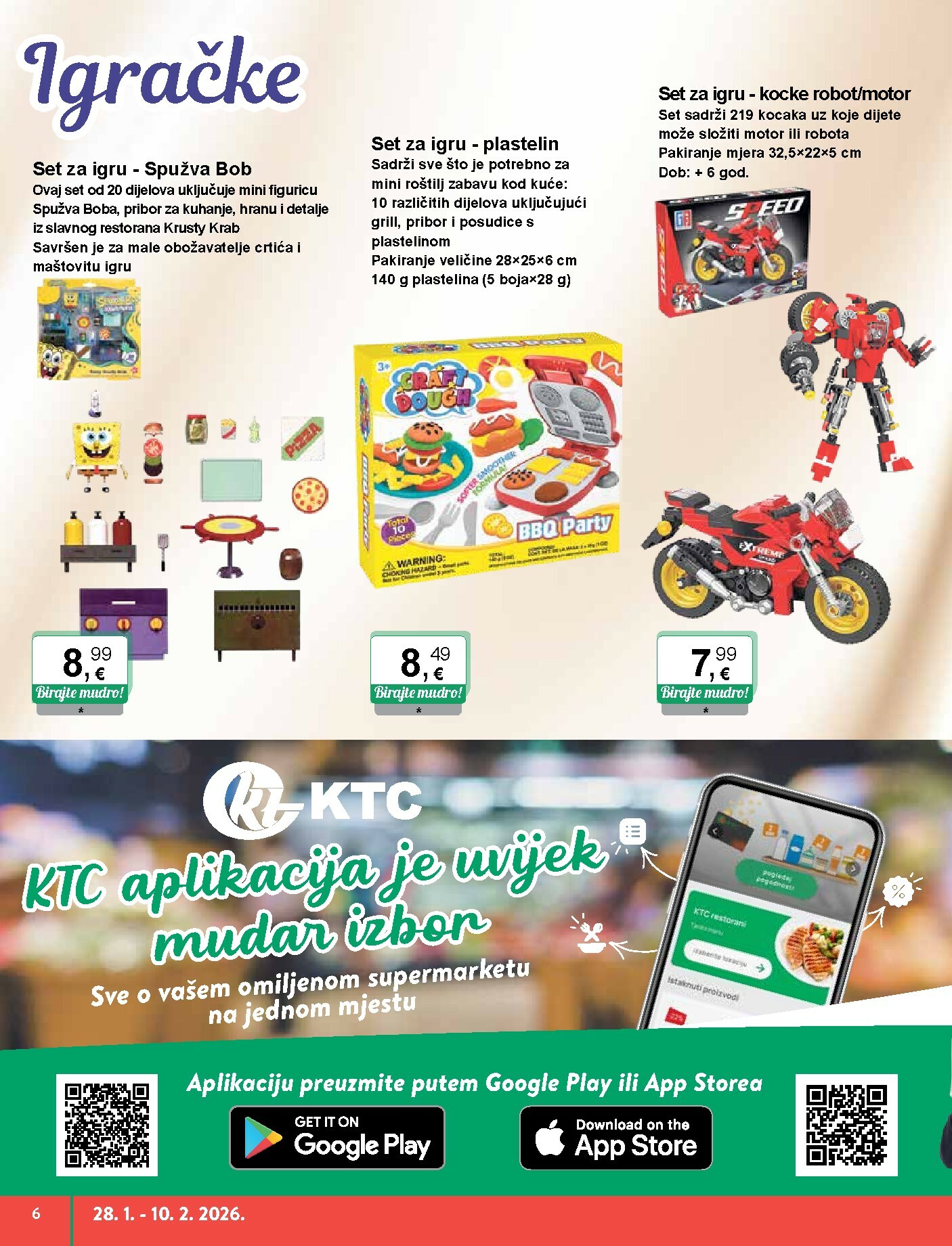 ktc - Prelistajte katalog KTC - Igračke i Tekstil, vrijedi od 28.01. do 10.02. - page: 6