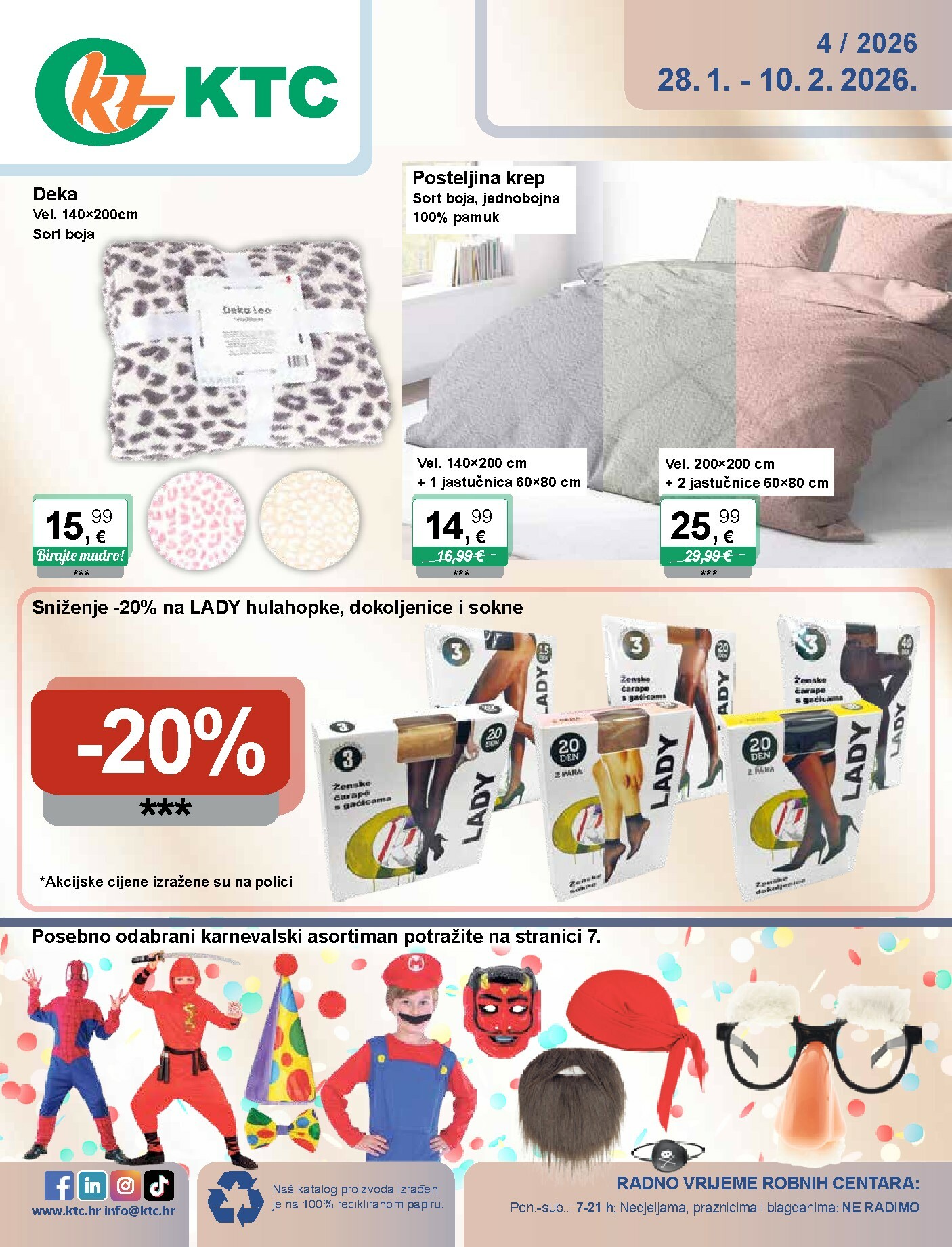 ktc - Prelistajte katalog KTC - Igračke i Tekstil, vrijedi od 28.01. do 10.02. - page: 1