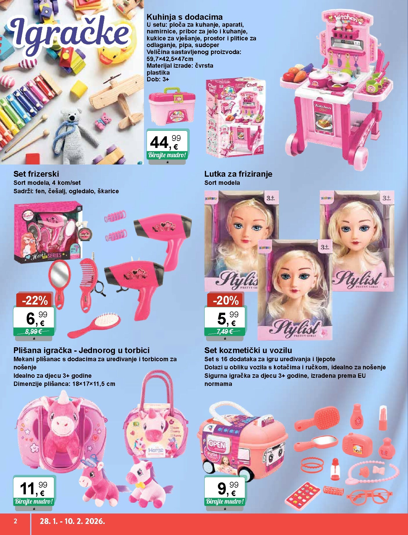 ktc - Prelistajte katalog KTC - Igračke i Tekstil, vrijedi od 28.01. do 10.02. - page: 2