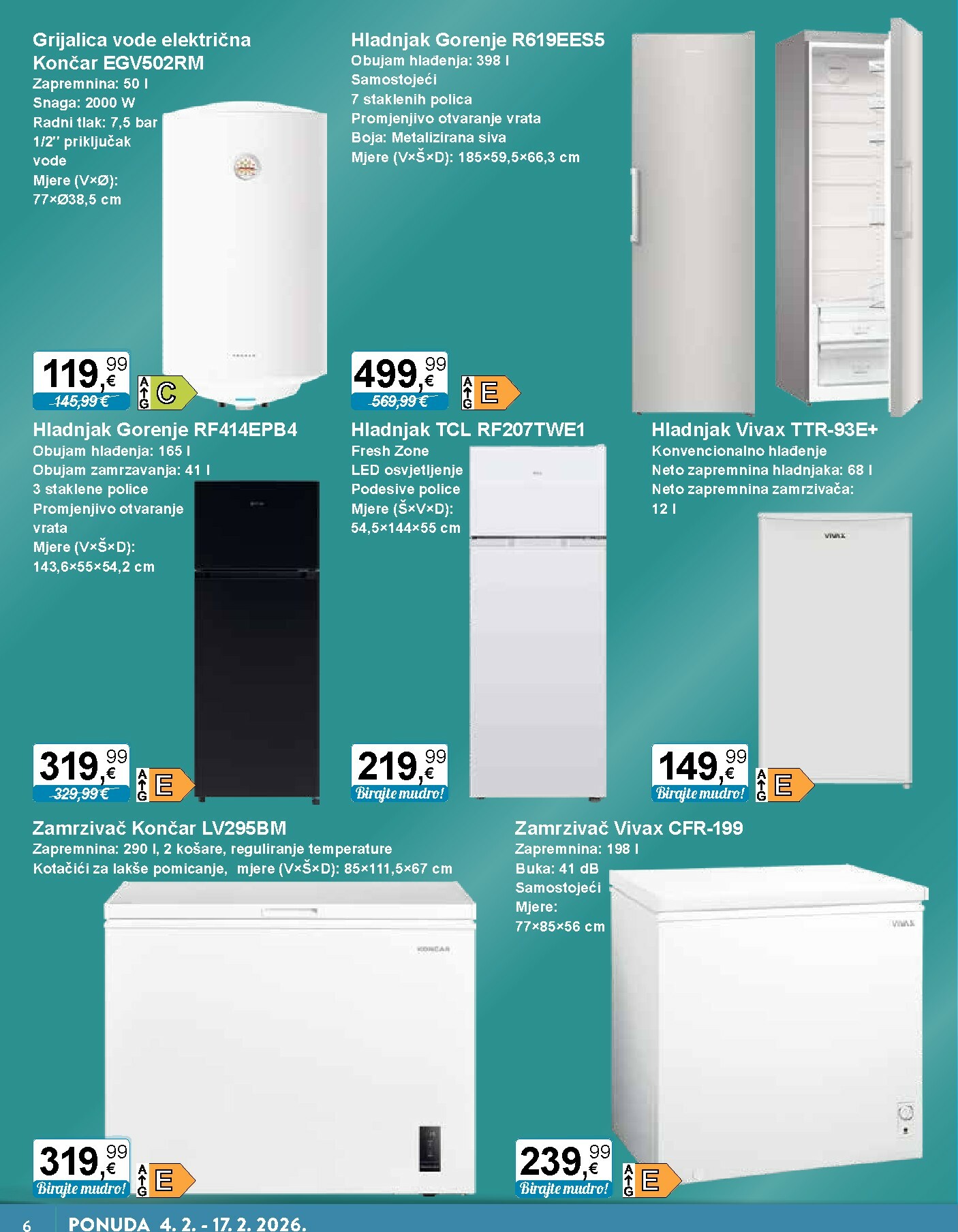 ktc - Prelistajte katalog KTC - Tehnika i posude, vrijedi od 04.02.2026 do 17.02.2026 - page: 6