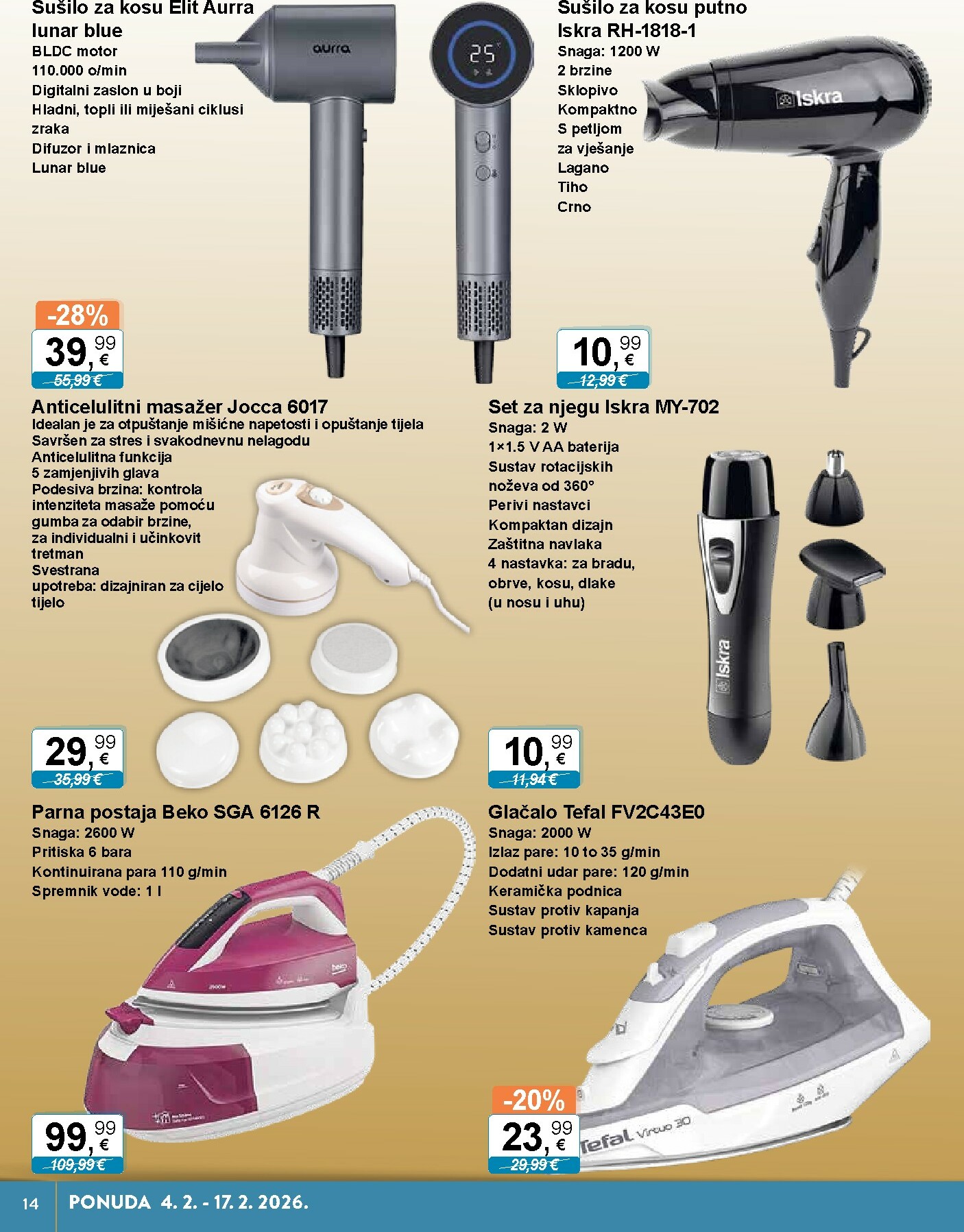 ktc - Prelistajte katalog KTC - Tehnika i posude, vrijedi od 04.02.2026 do 17.02.2026 - page: 14