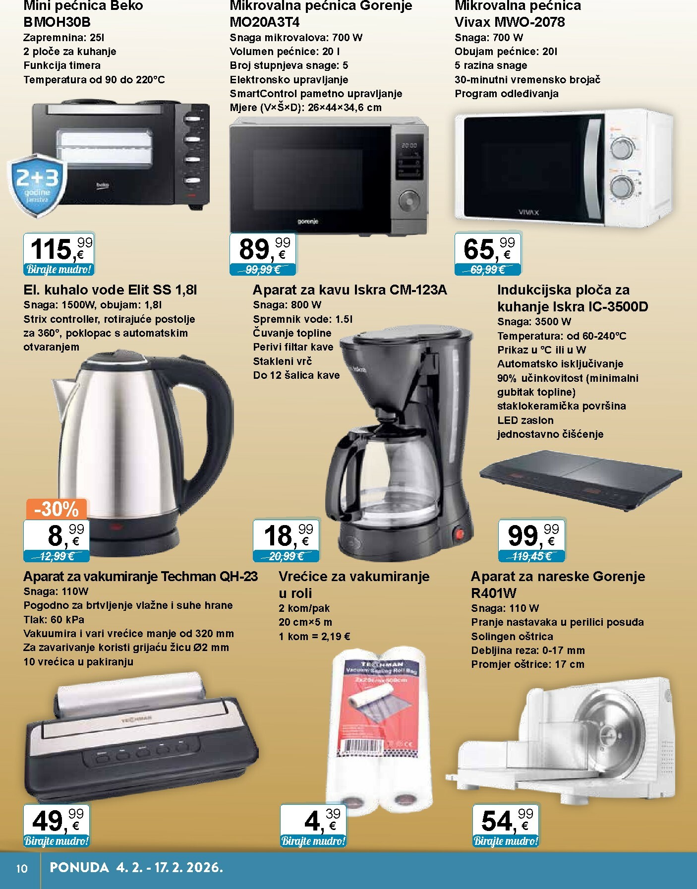 ktc - Prelistajte katalog KTC - Tehnika i posude, vrijedi od 04.02.2026 do 17.02.2026 - page: 10