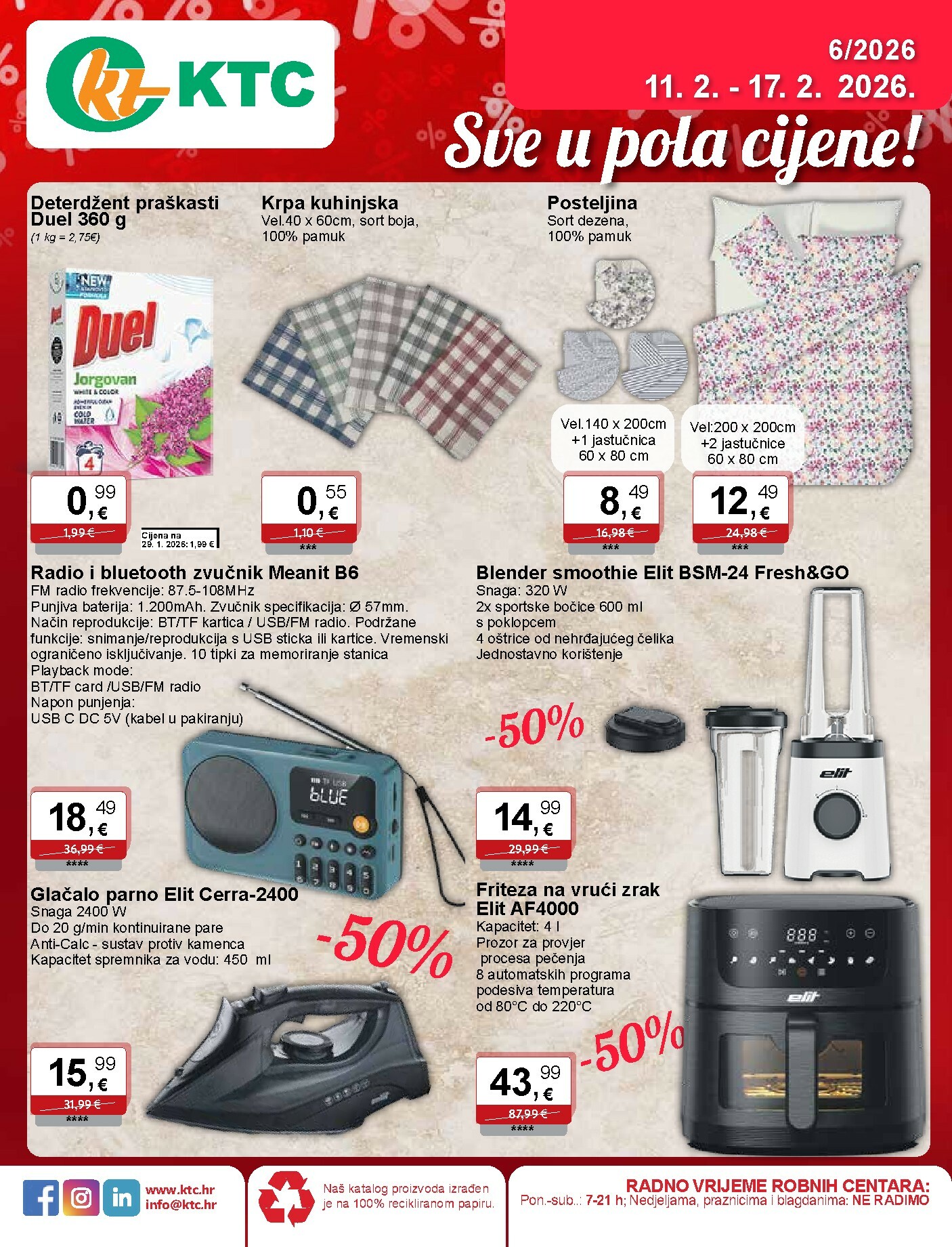 ktc - Prelistajte katalog KTC - Tehnika I Posuđe, vrijedi od 11.02.2026 do 17.02.2026