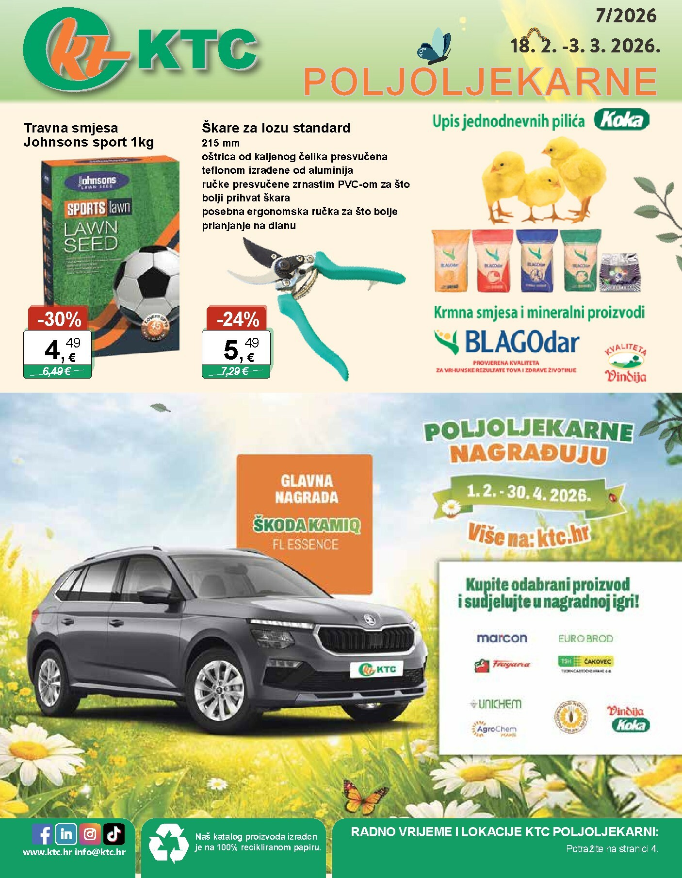 ktc - Prelistajte katalog KTC - Poljoljekarne, vrijedi od 18.02.2026 do 03.03.2026