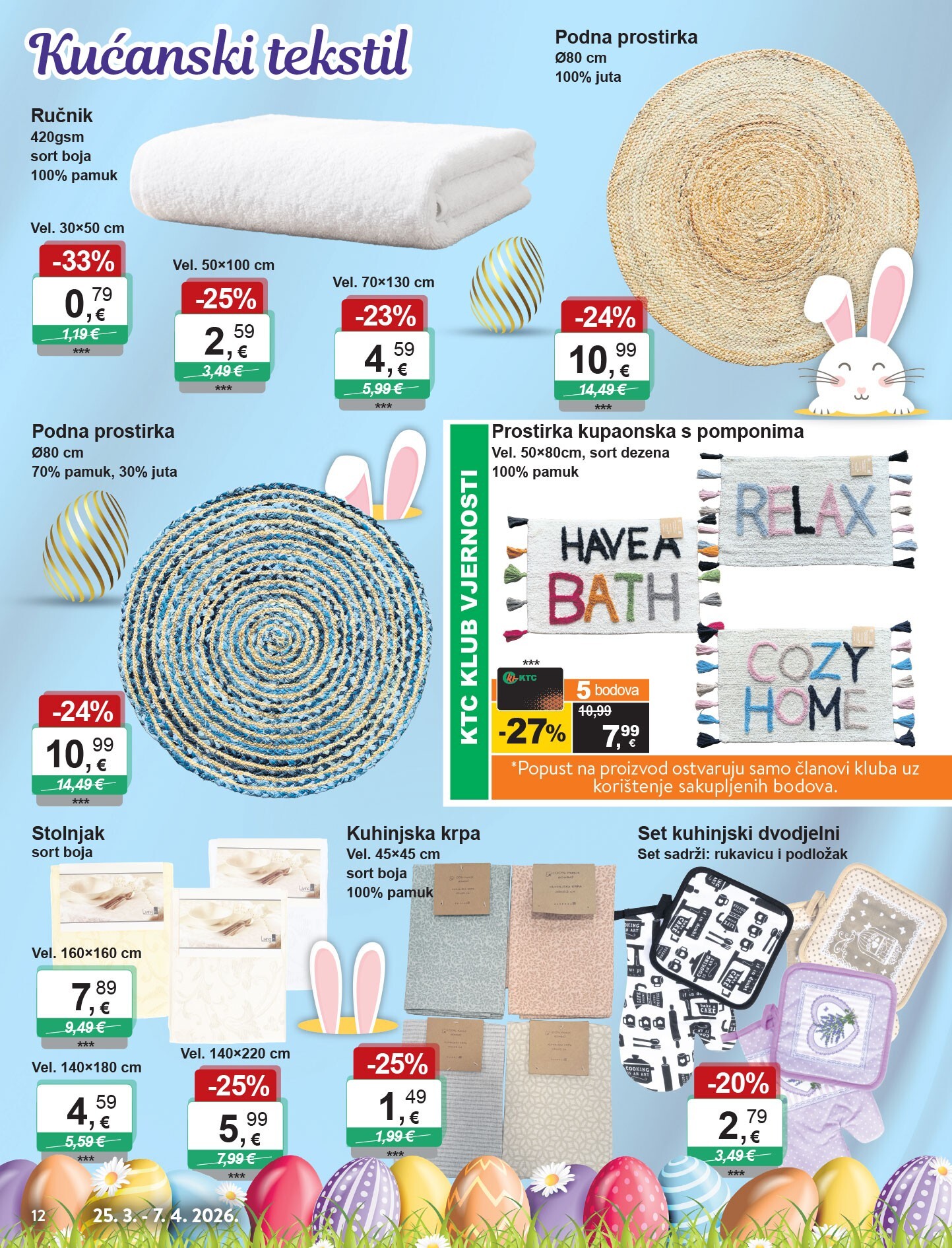 ktc - Prelistajte katalog KTC - Igračke i Tekstil, vrijedi od 25.03.2026 do 07.04.2026 - page: 12