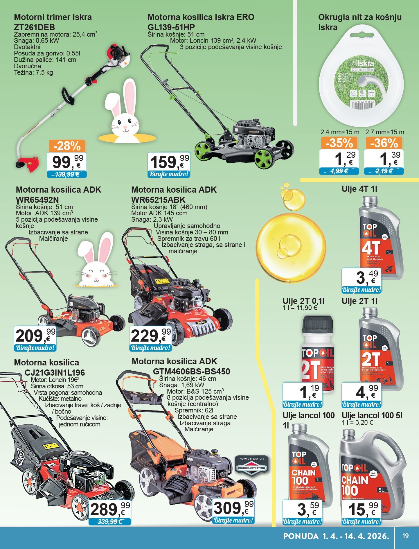 ktc - Prelistajte katalog KTC - Tehnika I Posuđe, vrijedi od 01.04.2026 do 14.04.2026 - page: 19