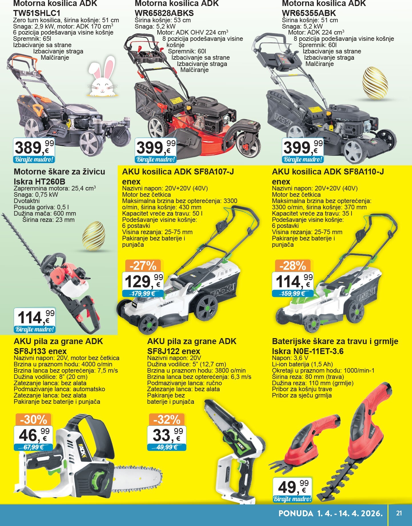 ktc - Prelistajte katalog KTC - Tehnika I Posuđe, vrijedi od 01.04.2026 do 14.04.2026 - page: 21