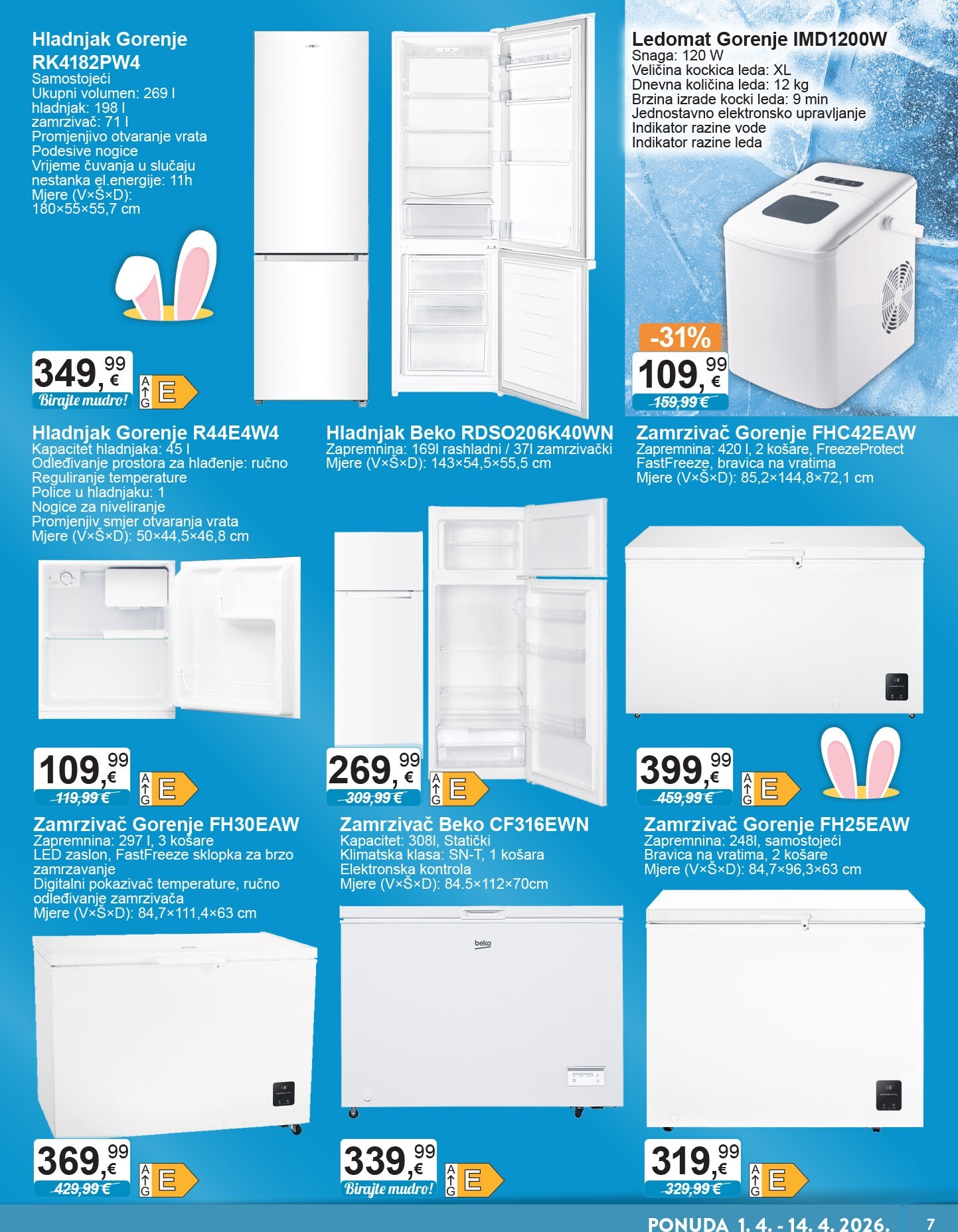 ktc - Prelistajte katalog KTC - Tehnika I Posuđe, vrijedi od 01.04.2026 do 14.04.2026 - page: 7