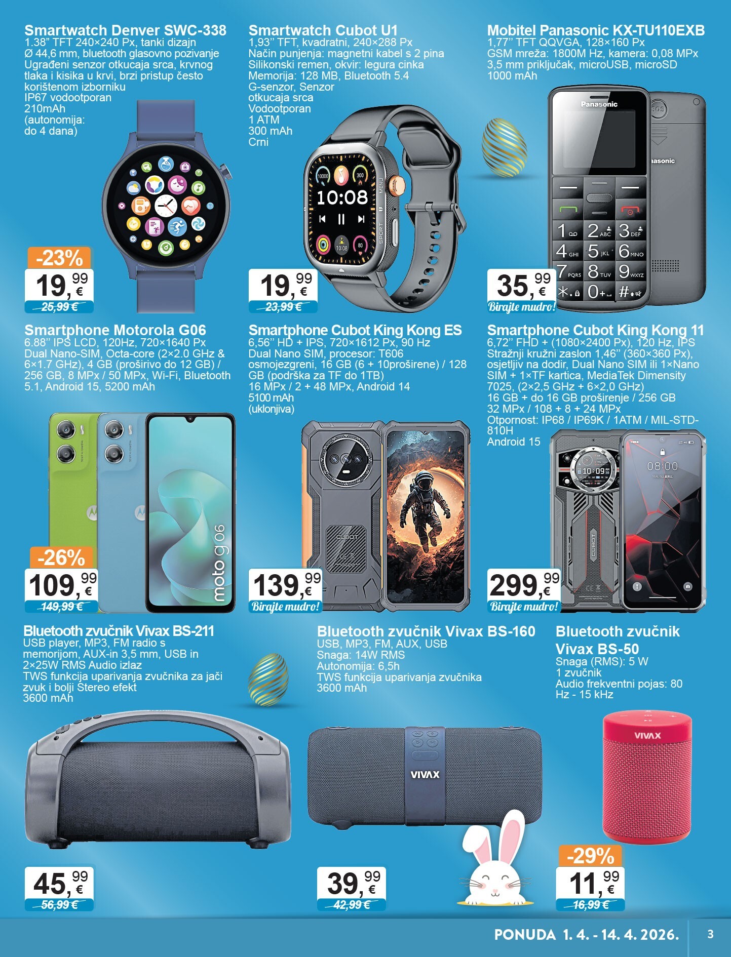 ktc - Prelistajte katalog KTC - Tehnika I Posuđe, vrijedi od 01.04.2026 do 14.04.2026 - page: 3