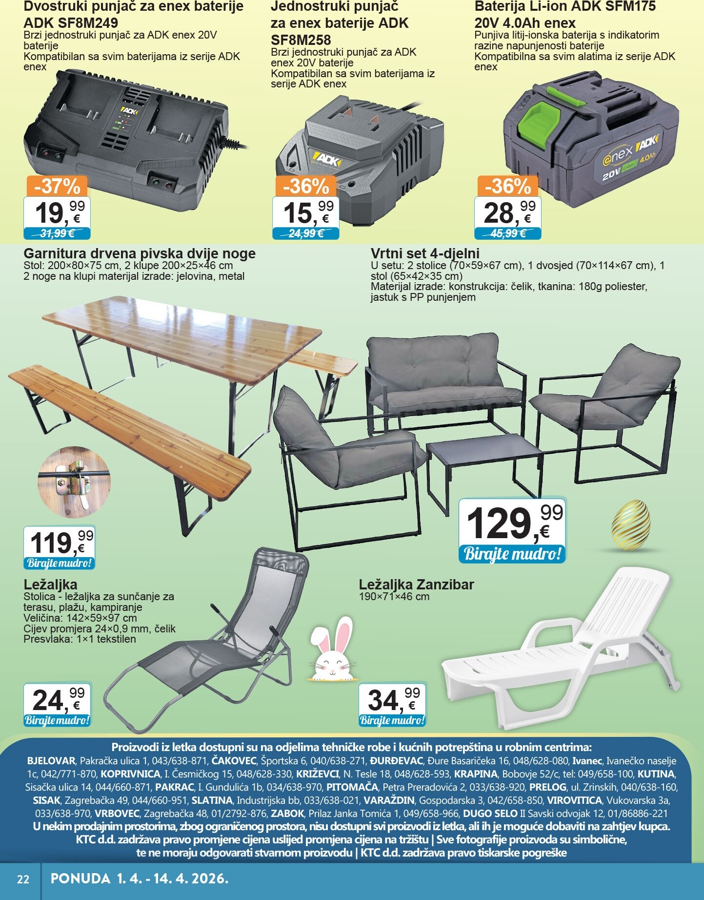 ktc - Prelistajte katalog KTC - Tehnika I Posuđe, vrijedi od 01.04.2026 do 14.04.2026 - page: 22