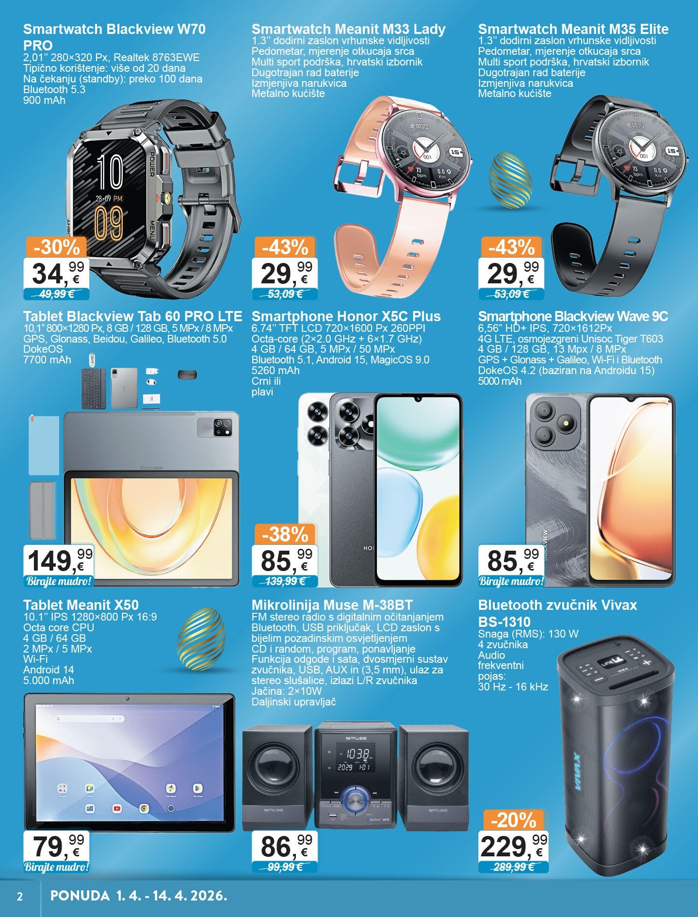 ktc - Prelistajte katalog KTC - Tehnika I Posuđe, vrijedi od 01.04.2026 do 14.04.2026 - page: 2