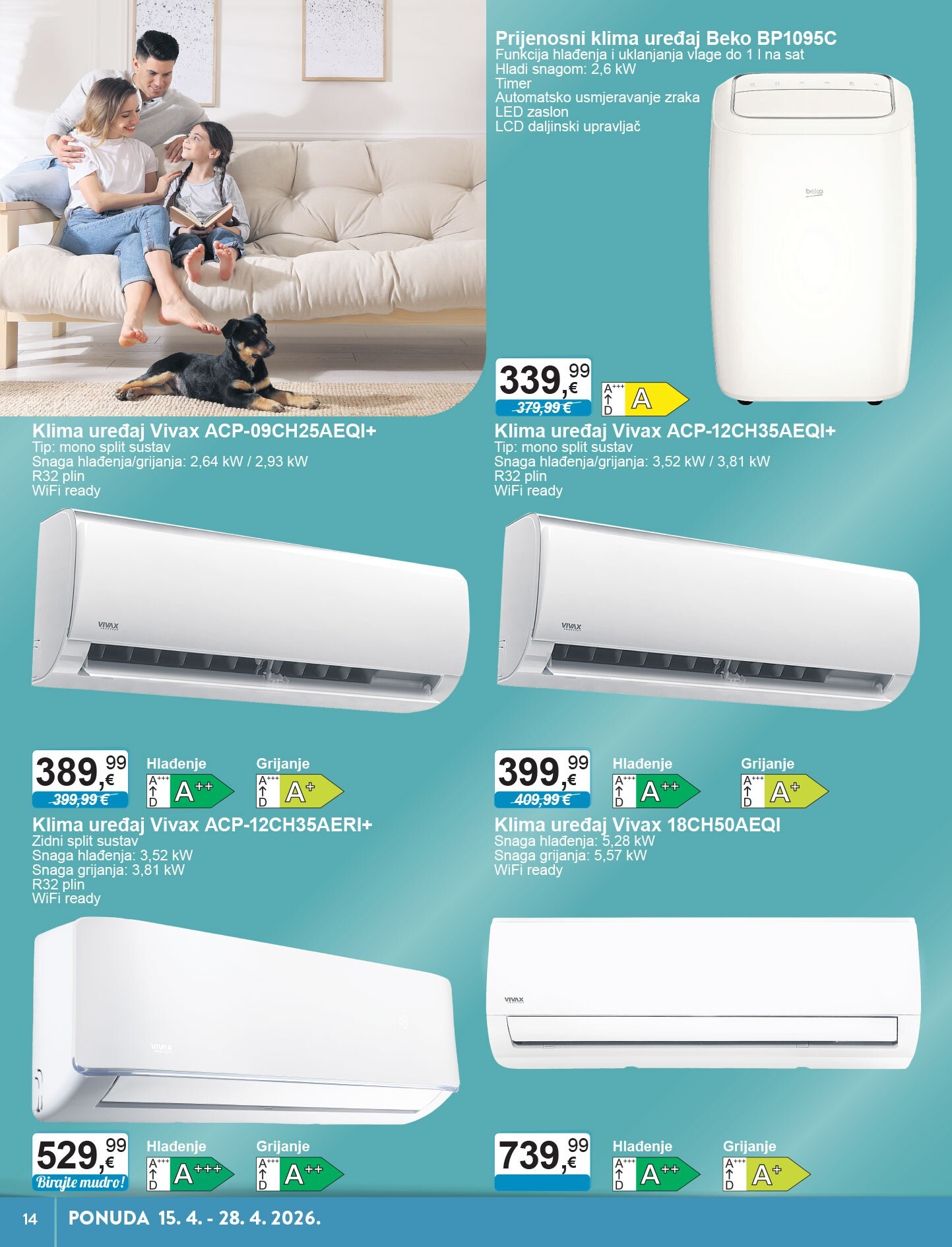 ktc - Budući KTC - Tehnika I Posuđe letak vrijedi od srijede 15.04.2026 do utorka 28.04.2026 - page: 14