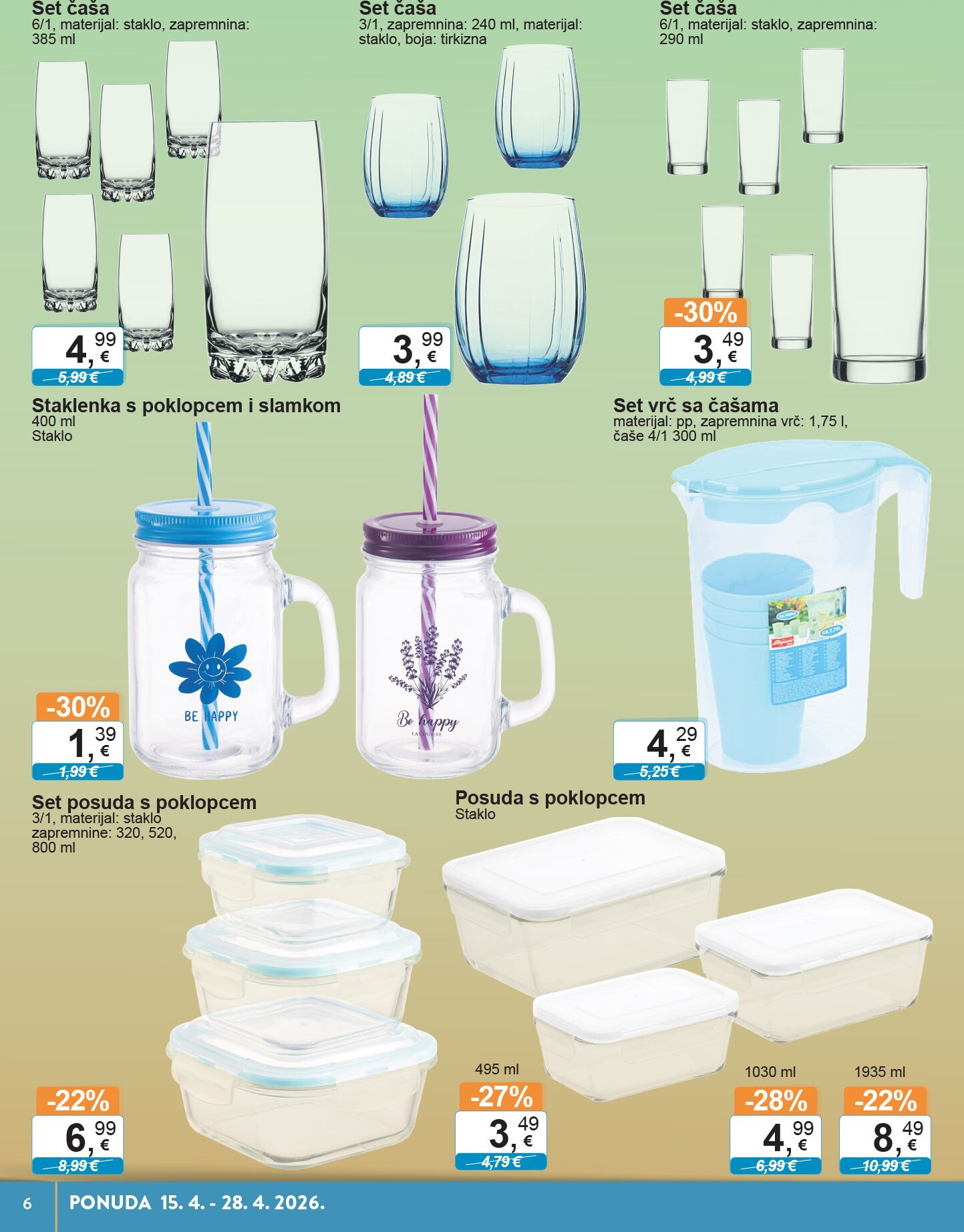 ktc - Budući KTC - Tehnika I Posuđe letak vrijedi od srijede 15.04.2026 do utorka 28.04.2026 - page: 6