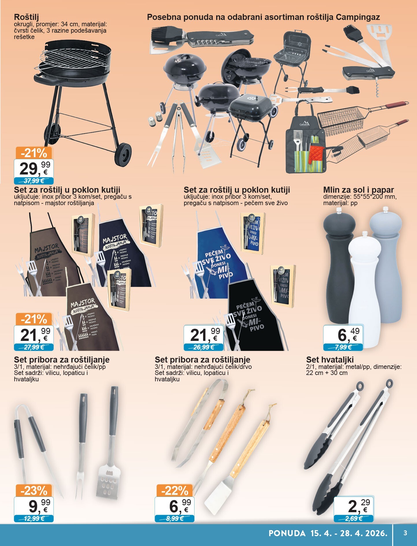 ktc - Budući KTC - Tehnika I Posuđe letak vrijedi od srijede 15.04.2026 do utorka 28.04.2026 - page: 3