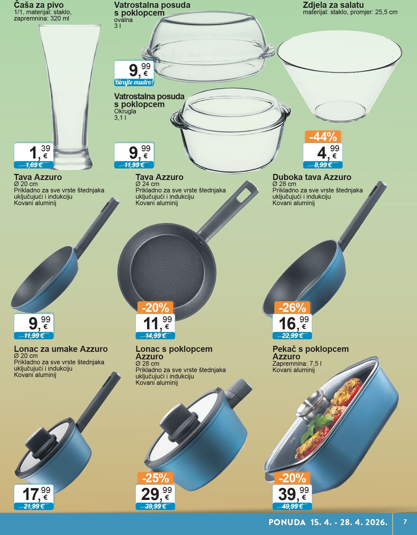 ktc - Budući KTC - Tehnika I Posuđe letak vrijedi od srijede 15.04.2026 do utorka 28.04.2026 - page: 7