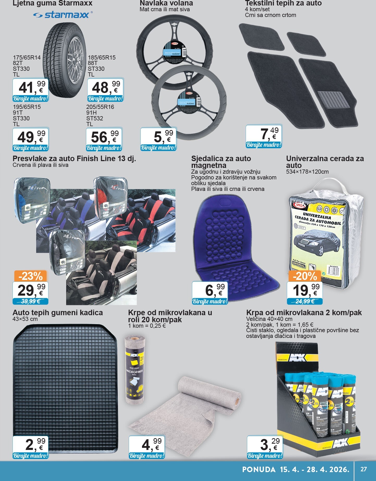 ktc - Budući KTC - Tehnika I Posuđe letak vrijedi od srijede 15.04.2026 do utorka 28.04.2026 - page: 27