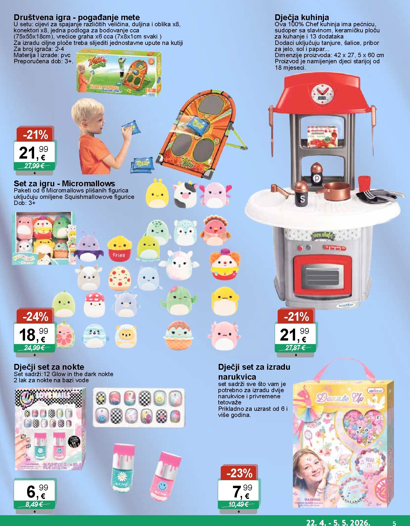 ktc - Aktualni KTC - Igračke i tekstil katalog vrijedi od srijede 22.04.2026 do utorka 05.05.2026 - page: 5