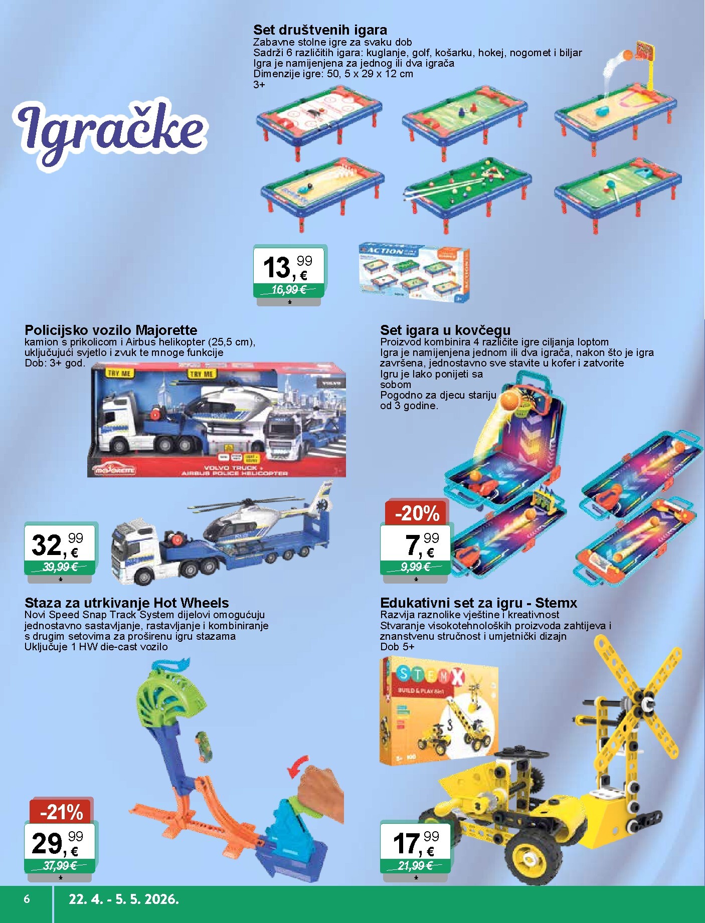 ktc - Aktualni KTC - Igračke i tekstil katalog vrijedi od srijede 22.04.2026 do utorka 05.05.2026 - page: 6