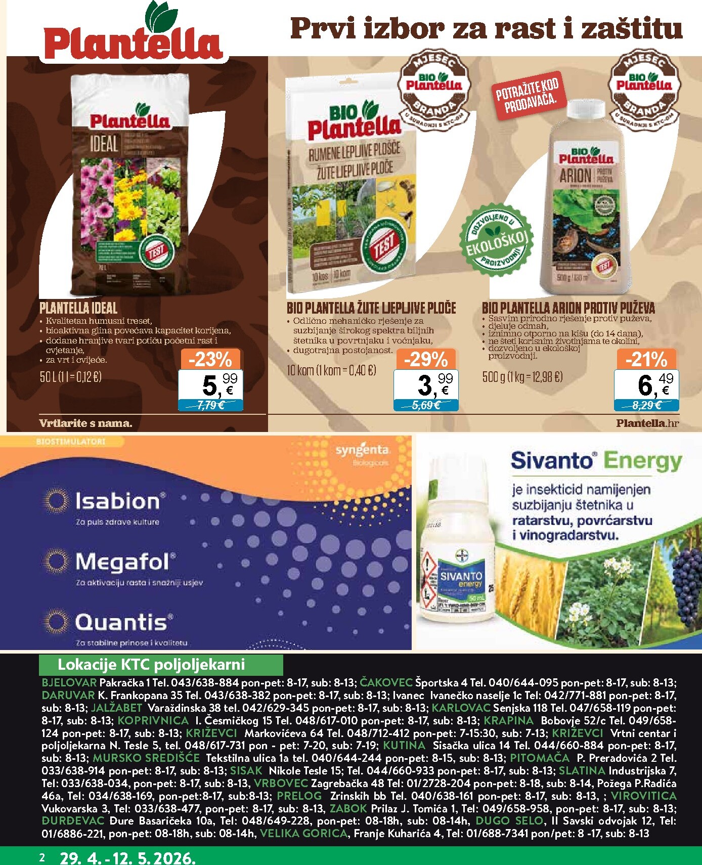 ktc - Budući KTC - Poljoljekarne letak vrijedi od srijede 29.04.2026 do utorka 12.05.2026 - page: 2