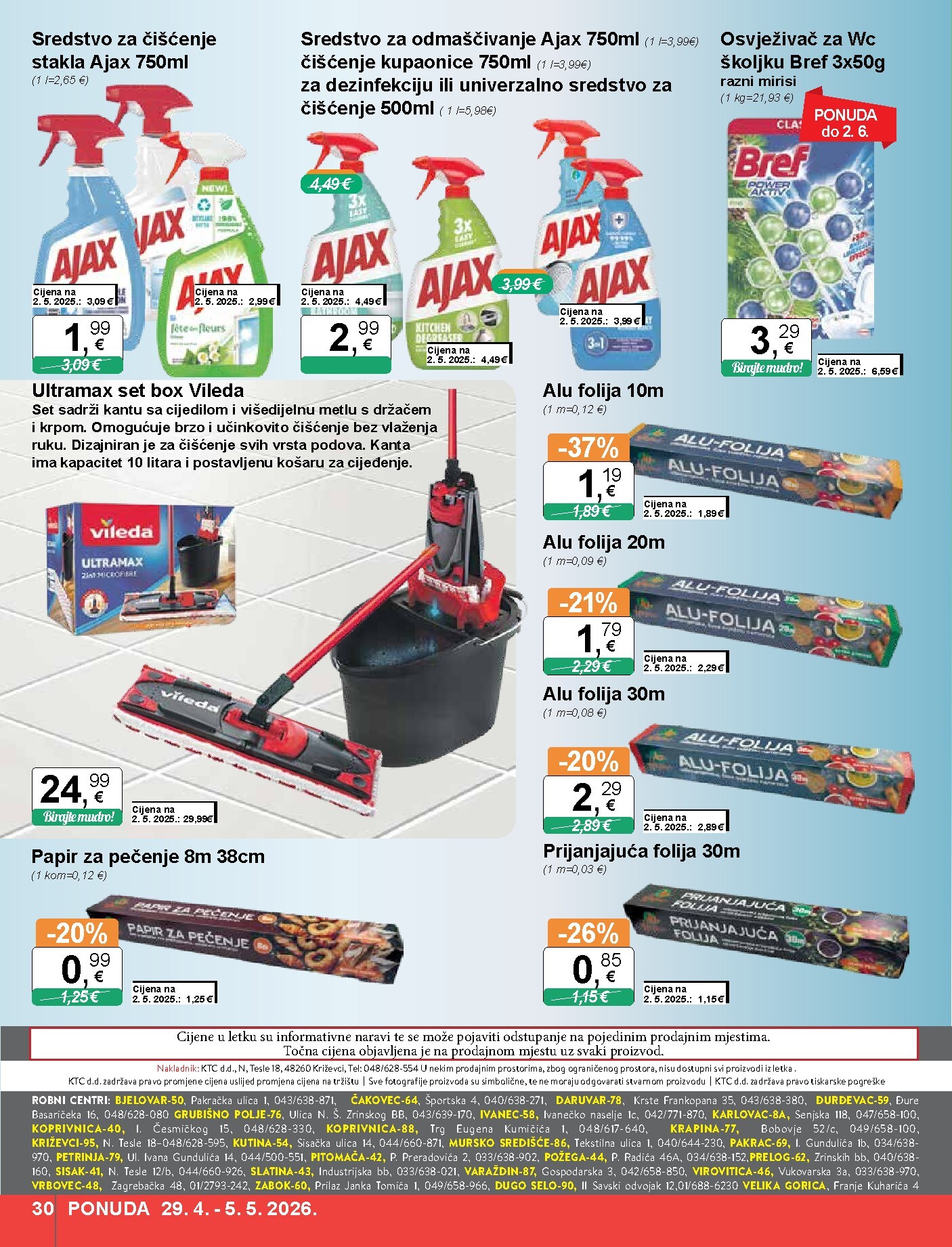ktc - Budući KTC letak vrijedi od srijede 29.04.2026 do utorka 05.05.2026 - page: 30