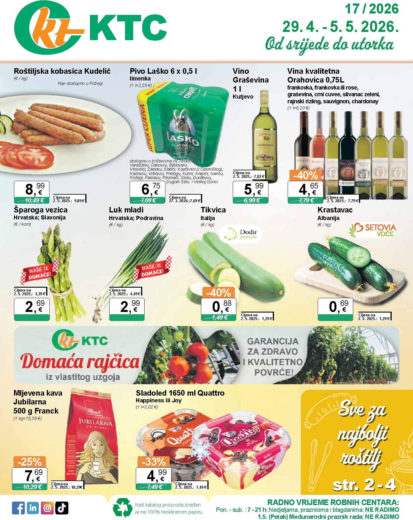 ktc - Budući KTC letak vrijedi od srijede 29.04.2026 do utorka 05.05.2026 - page: 1