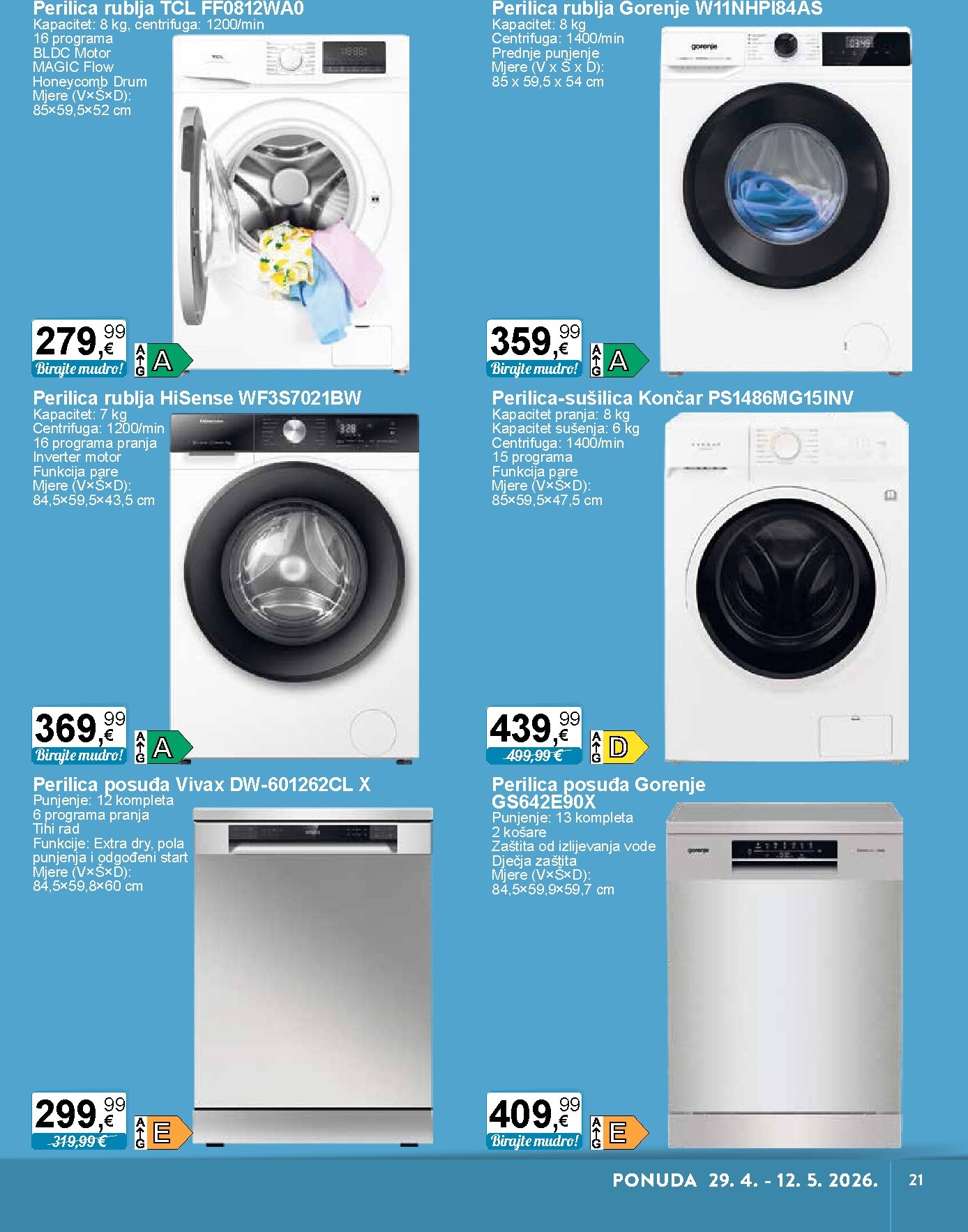 ktc - Budući KTC - Tehnika I Posuđe letak vrijedi od srijede 29.04.2026 do utorka 12.05.2026 - page: 18