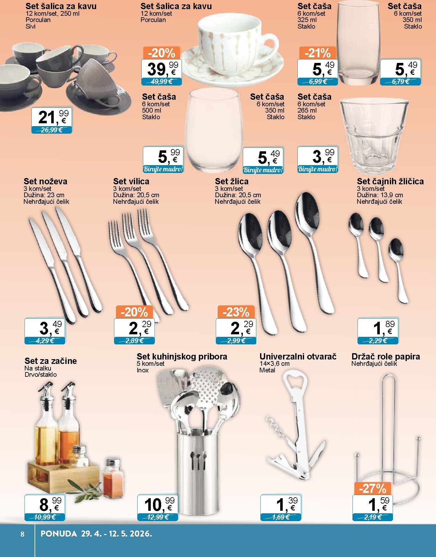 ktc - Budući KTC - Tehnika I Posuđe letak vrijedi od srijede 29.04.2026 do utorka 12.05.2026 - page: 5